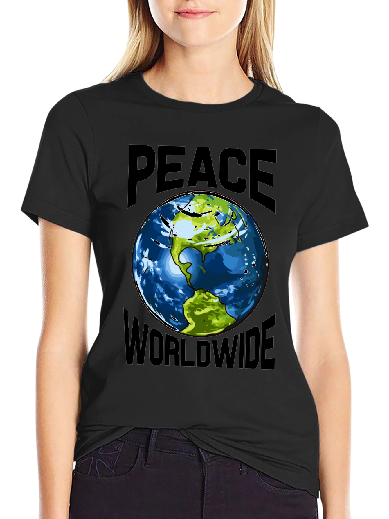 Peace Worldwide Graphic T-Shirt