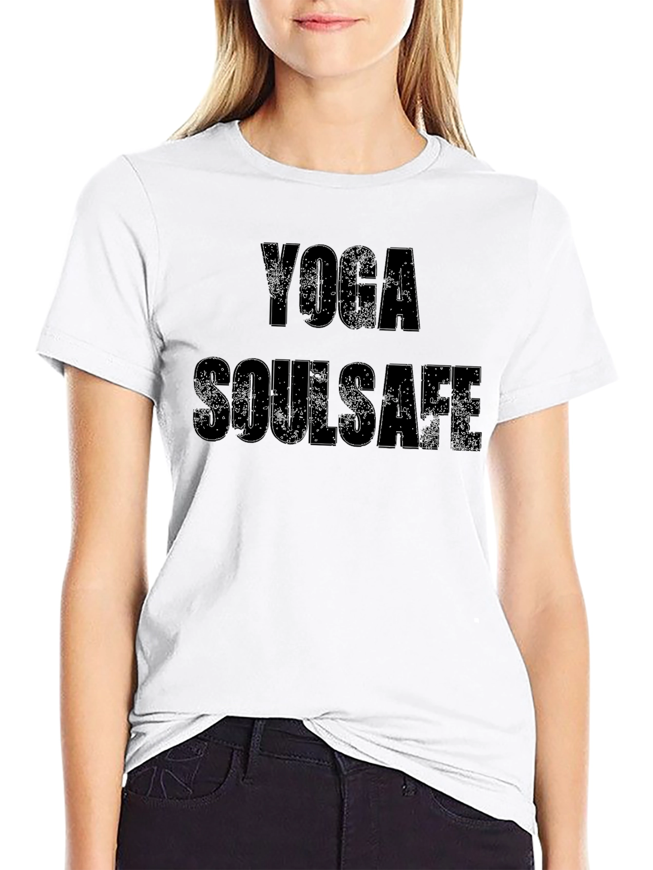 Yoga Soulsafe Black Tee