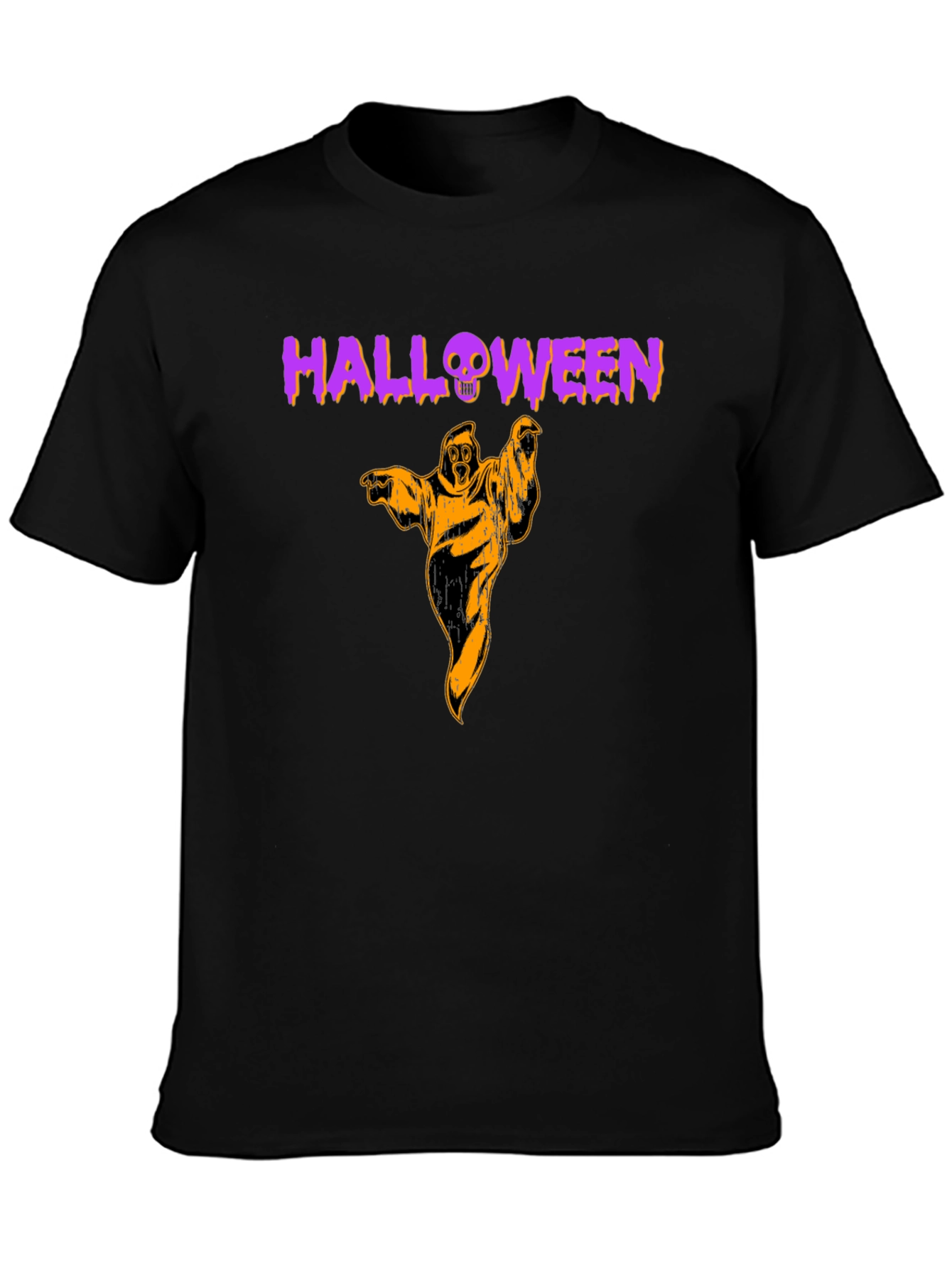Halloween Ghost Graphic T-Shirt