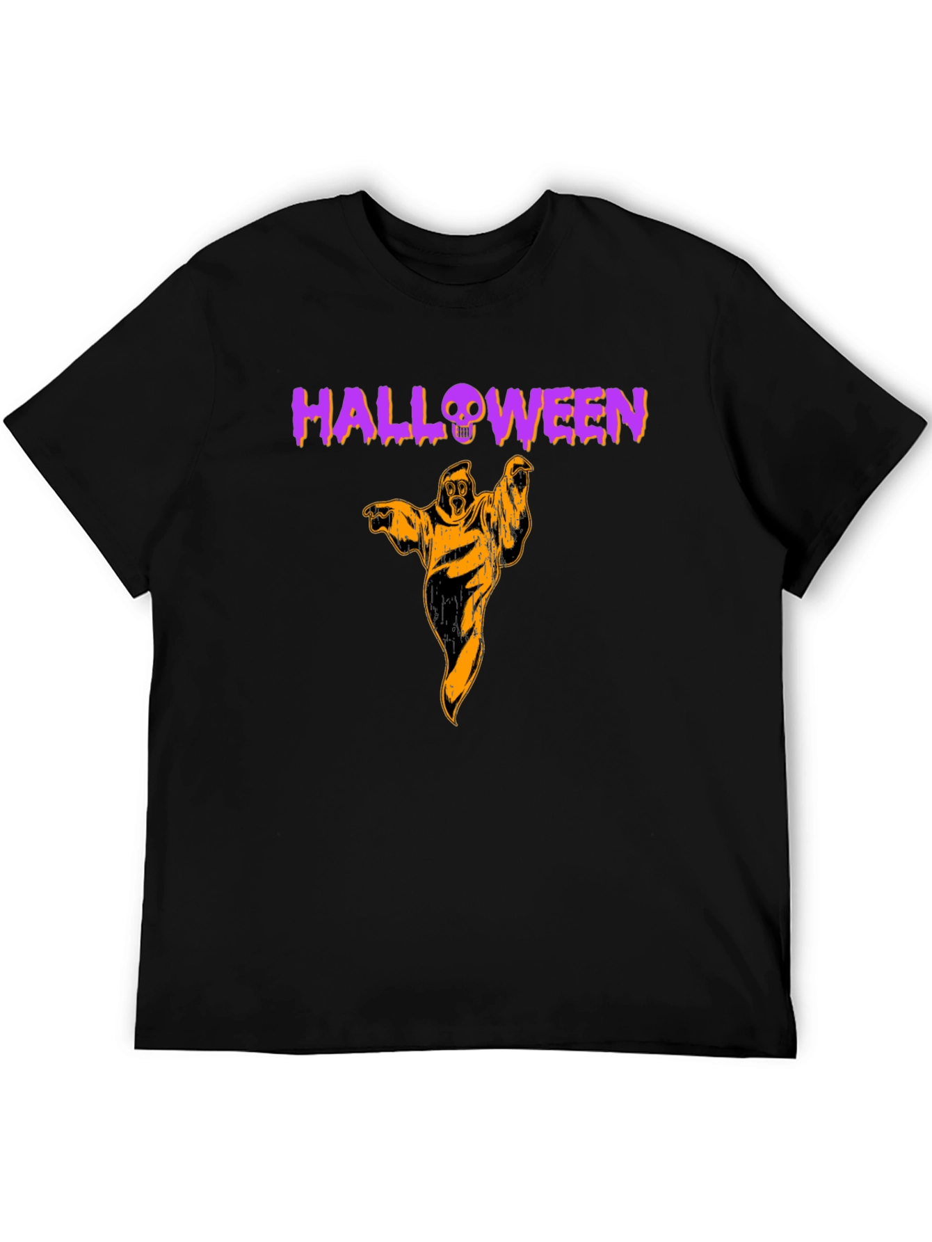 Halloween Ghost Graphic T-Shirt