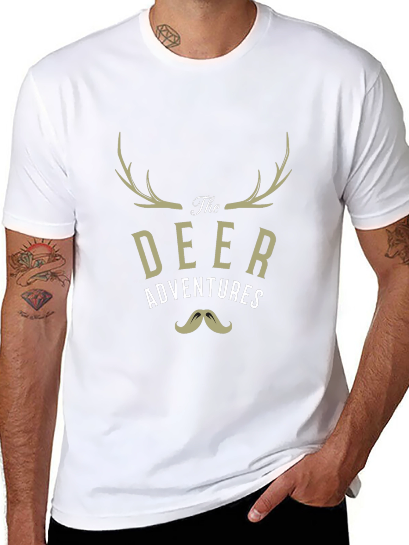 The Deer Adventures Graphic Tee