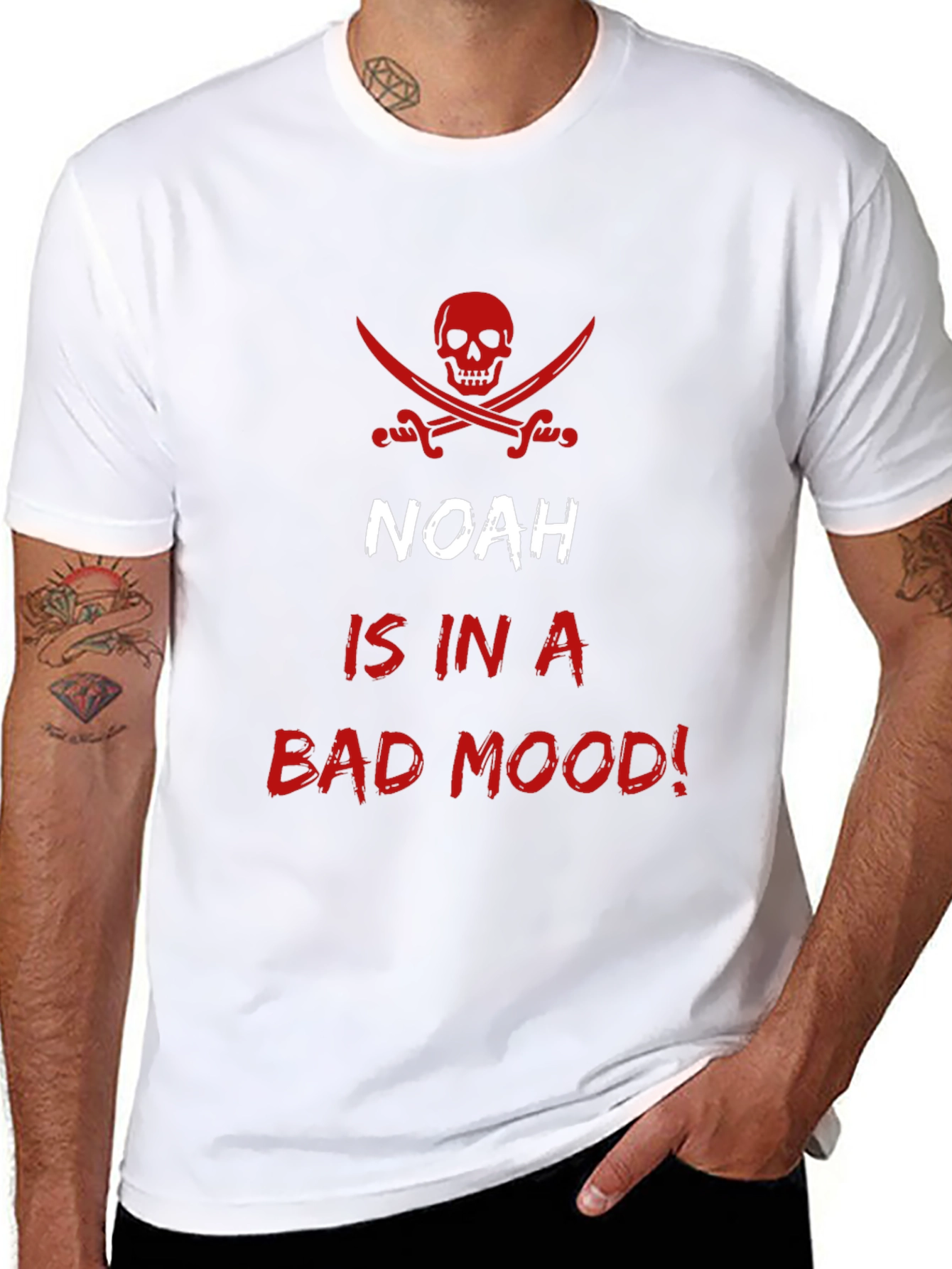 Noahs Bad Mood Pirate T-Shirt