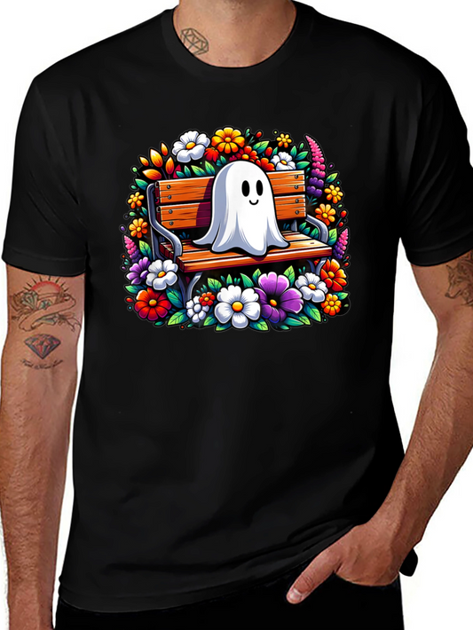 Ghost on Bench Graphic Tee