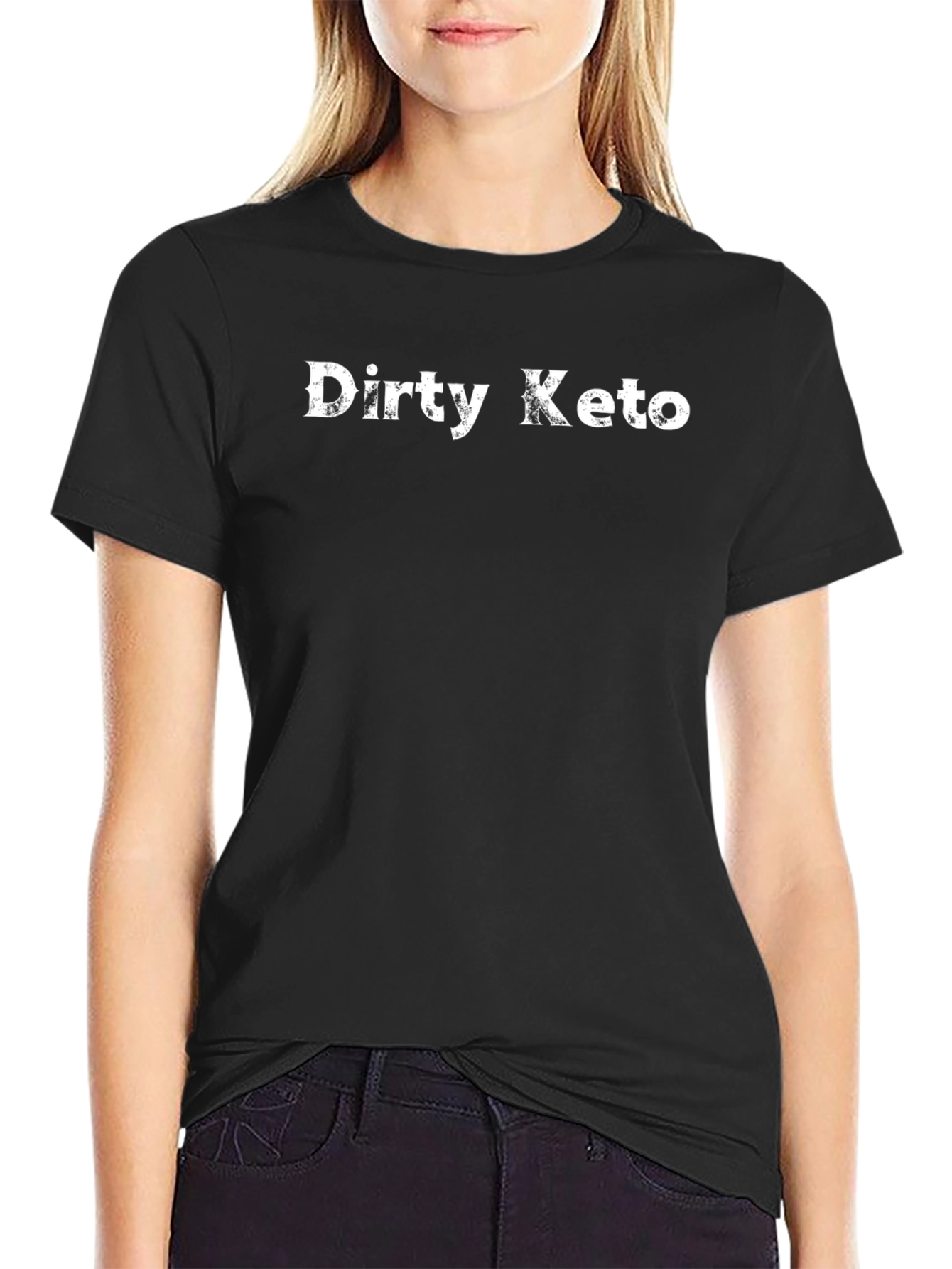Dirty Keto Graphic Tee - Black