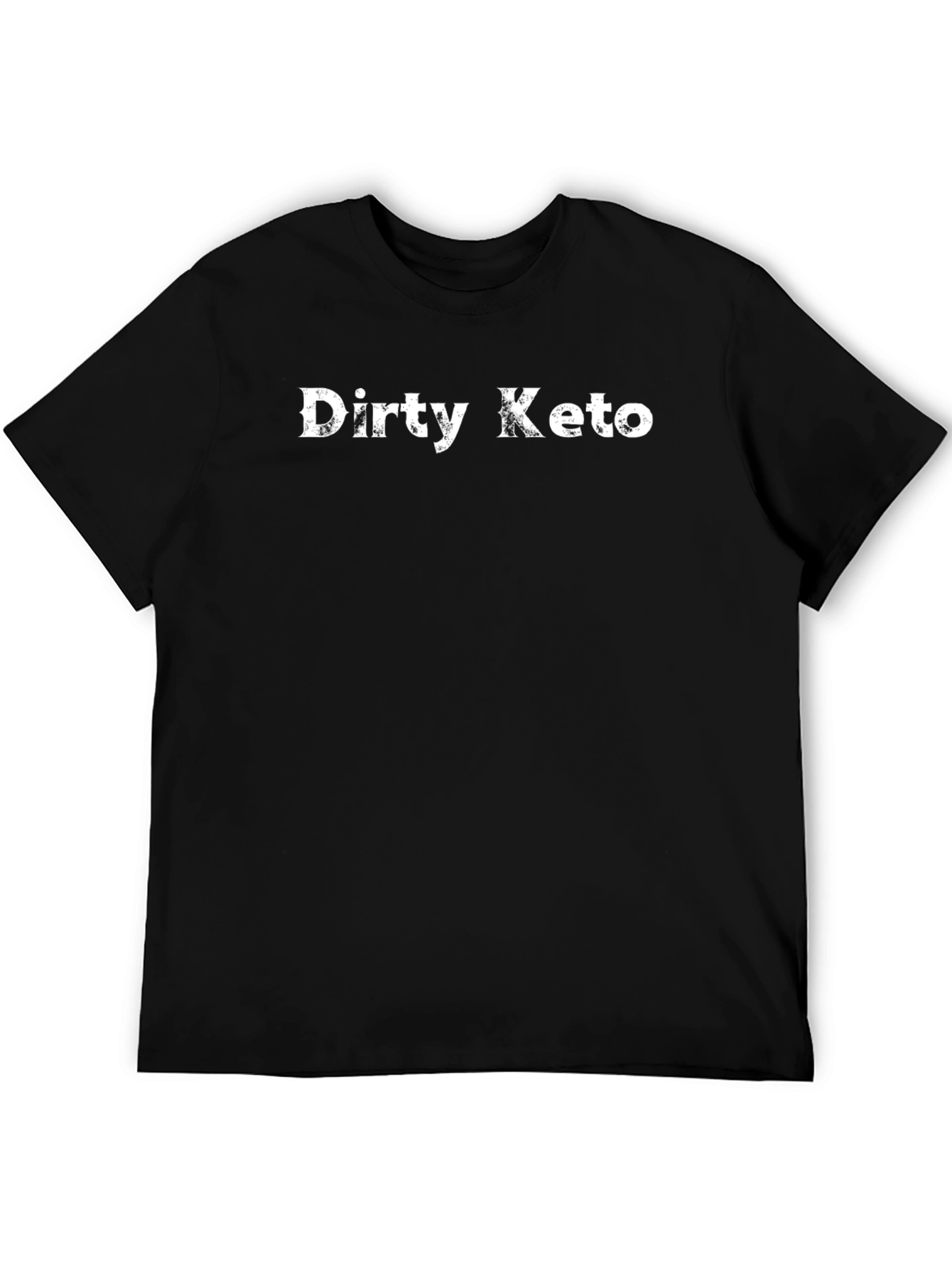 Dirty Keto Graphic Tee - Black