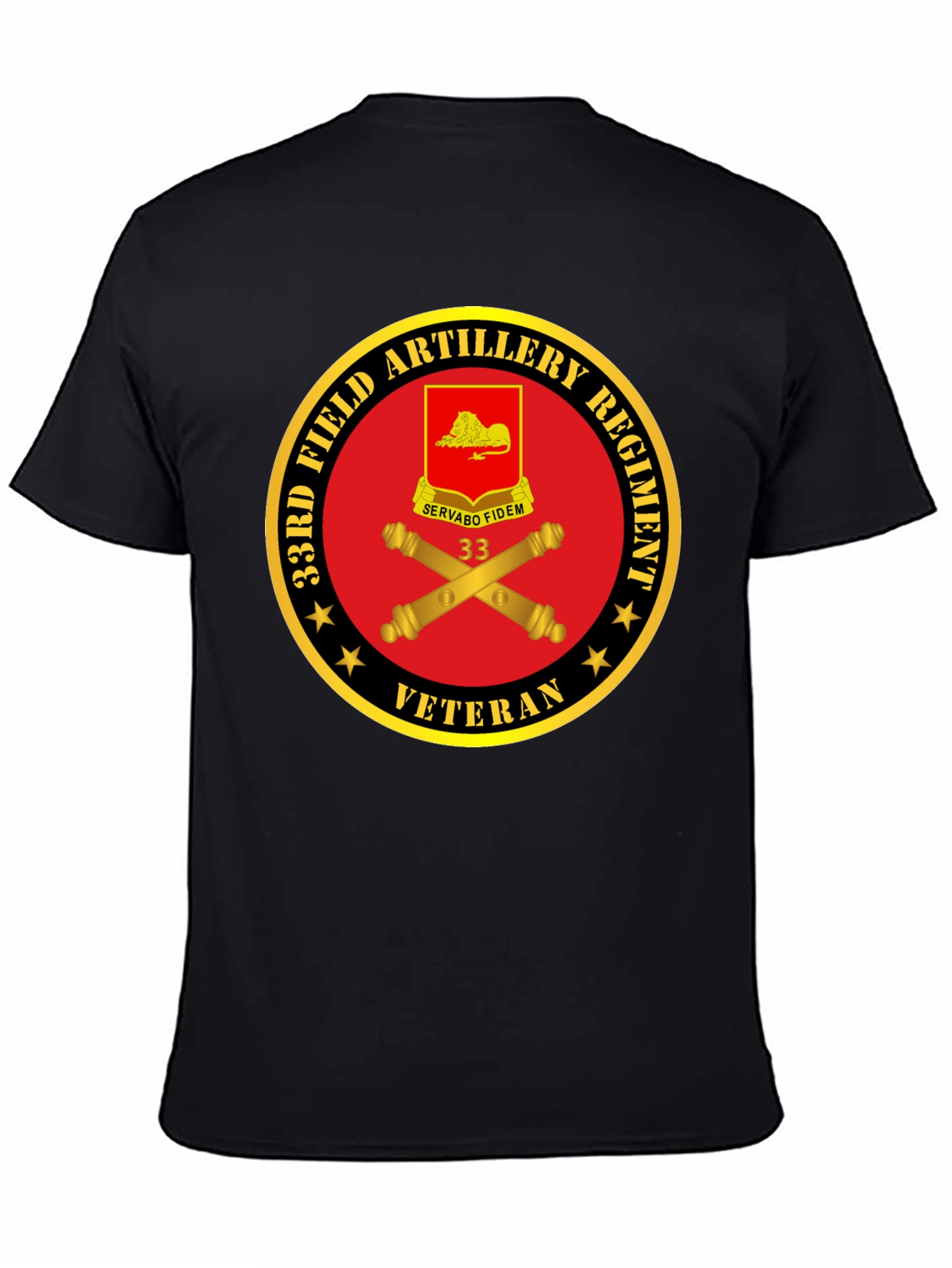 33rd Field Artillery Regiment Veteran T-Shirt