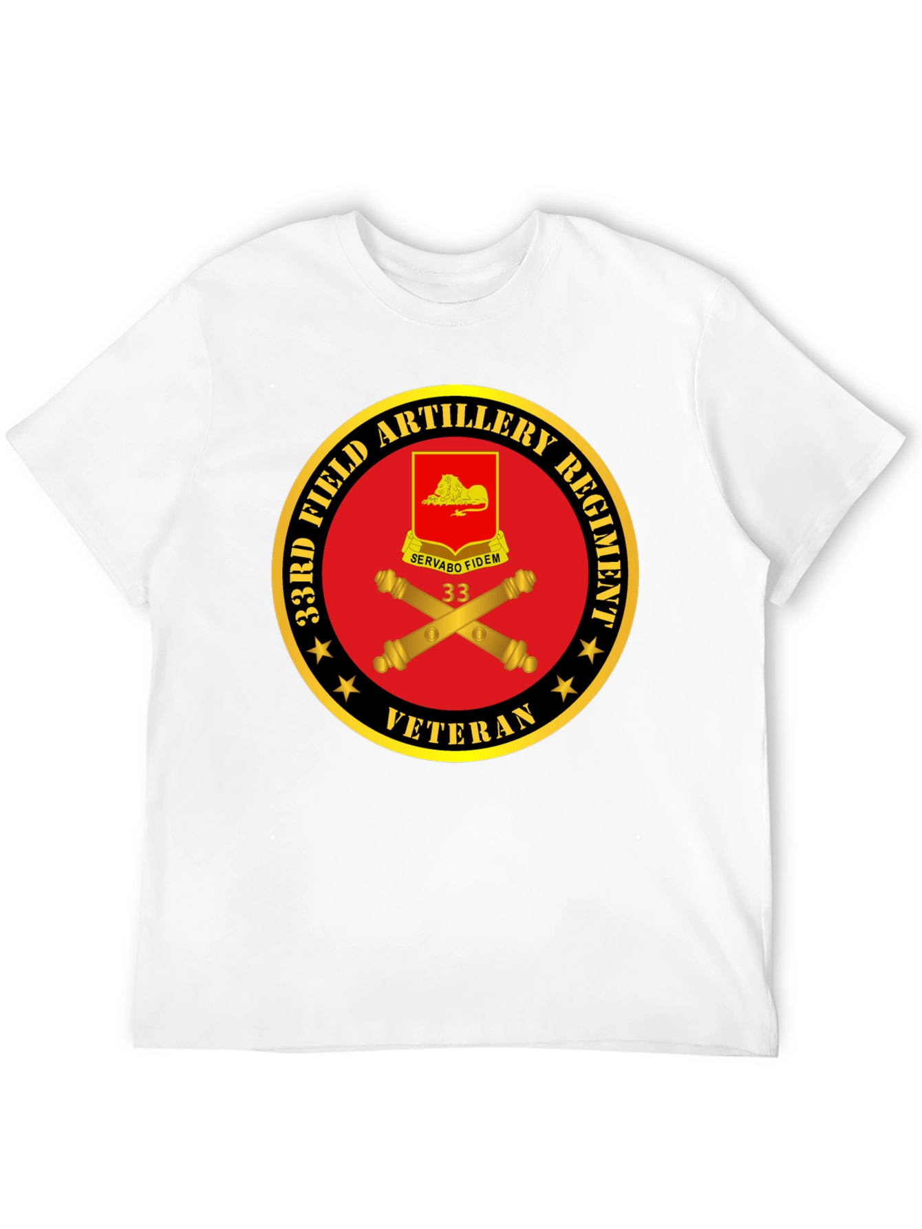 33rd Field Artillery Regiment Veteran T-Shirt