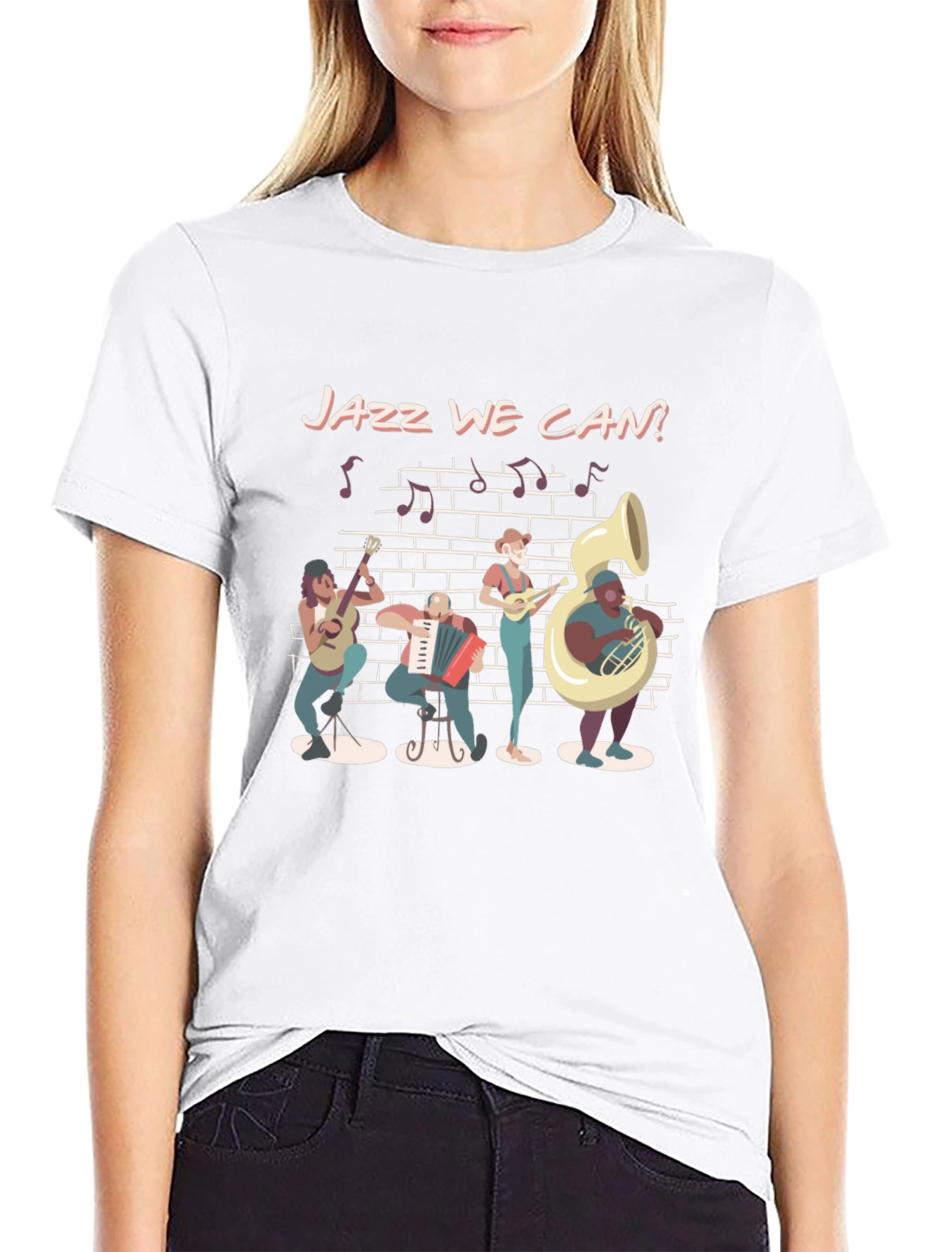 Jazz We Can? Graphic T-Shirt