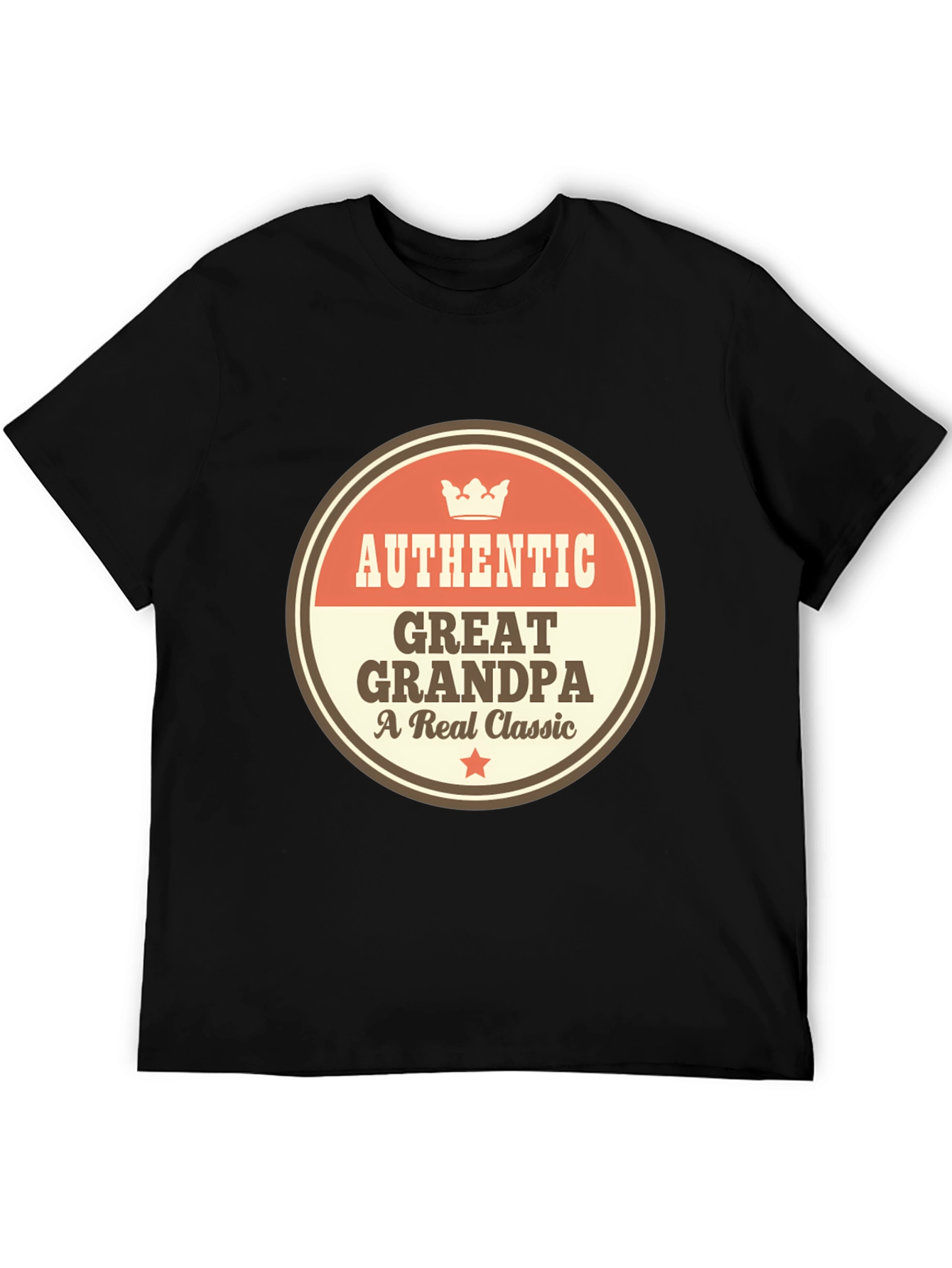 Authentic Great Grandpa T-Shirt - A Real Classic Tee