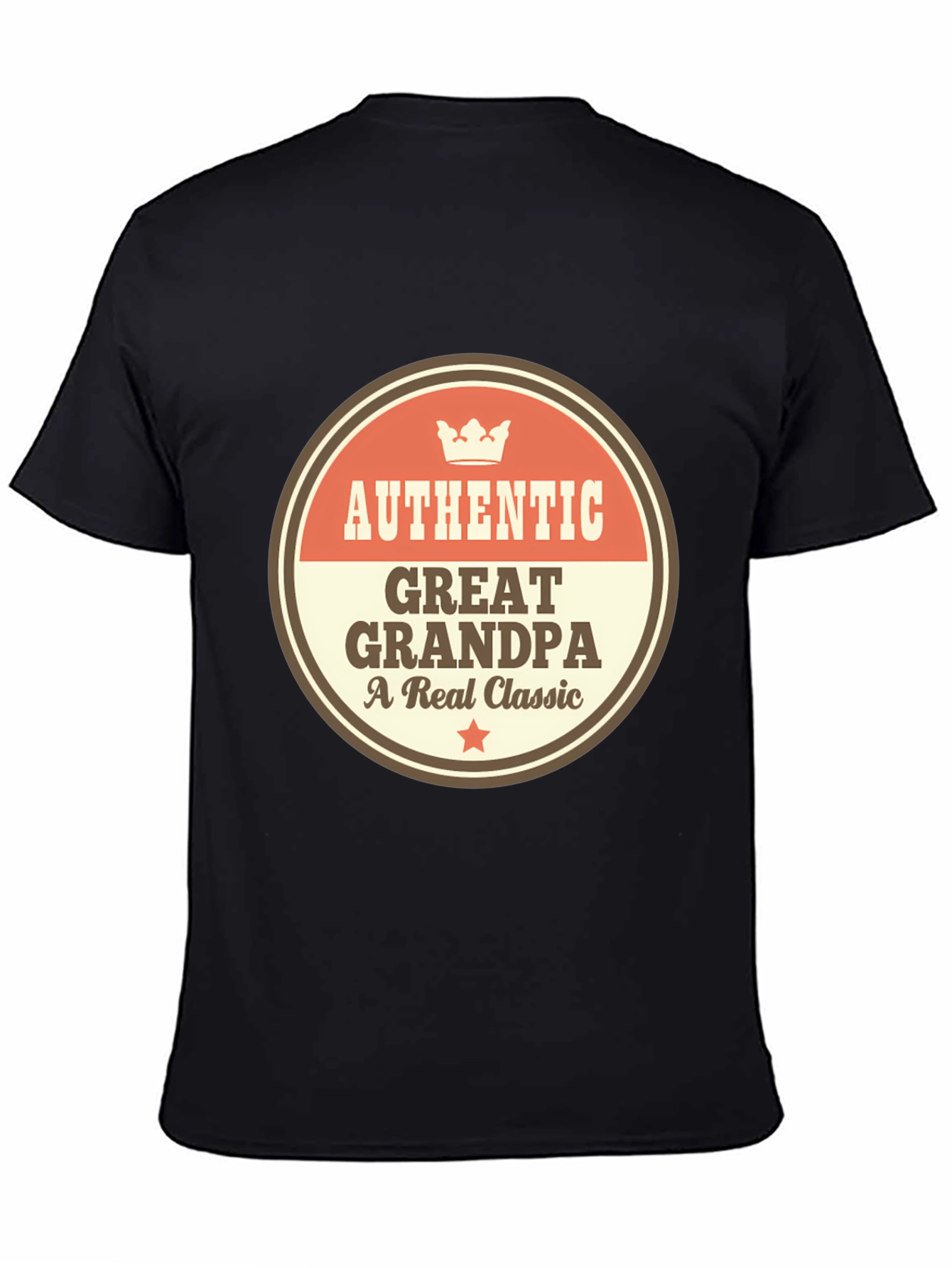 Authentic Great Grandpa T-Shirt - A Real Classic Tee
