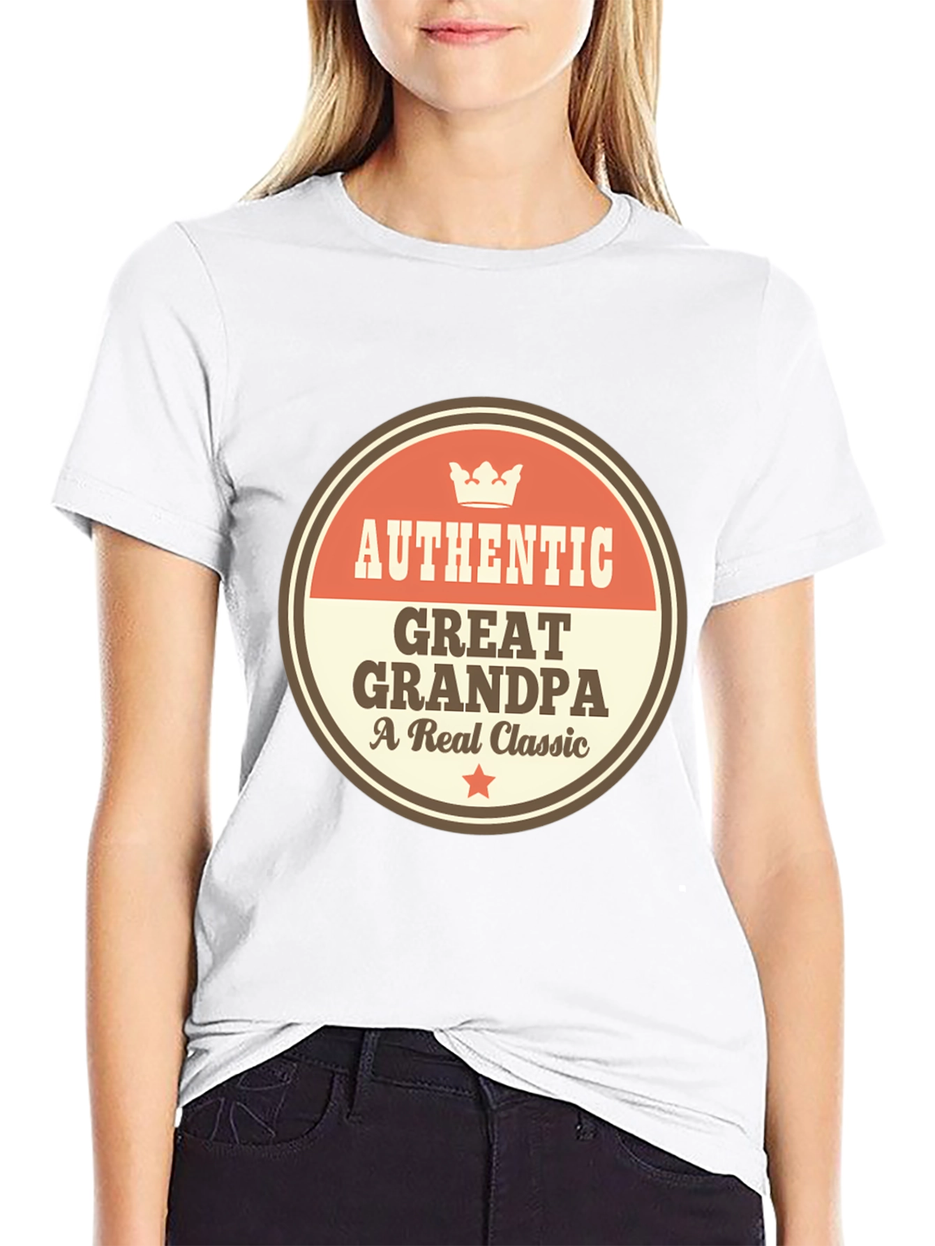 Authentic Great Grandpa T-Shirt - A Real Classic Tee
