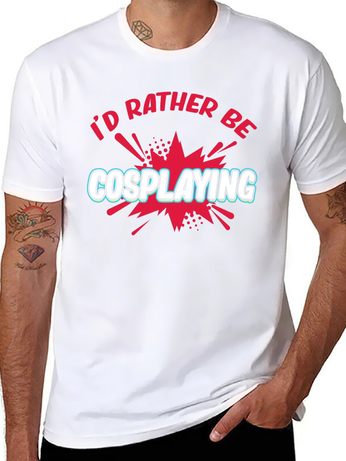 Cosplaying T-Shirt - Geek Fashion