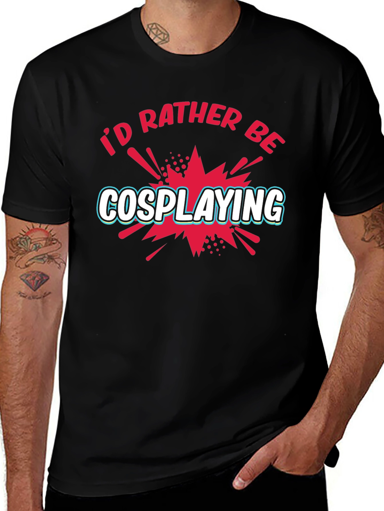 Cosplaying T-Shirt - Geek Fashion