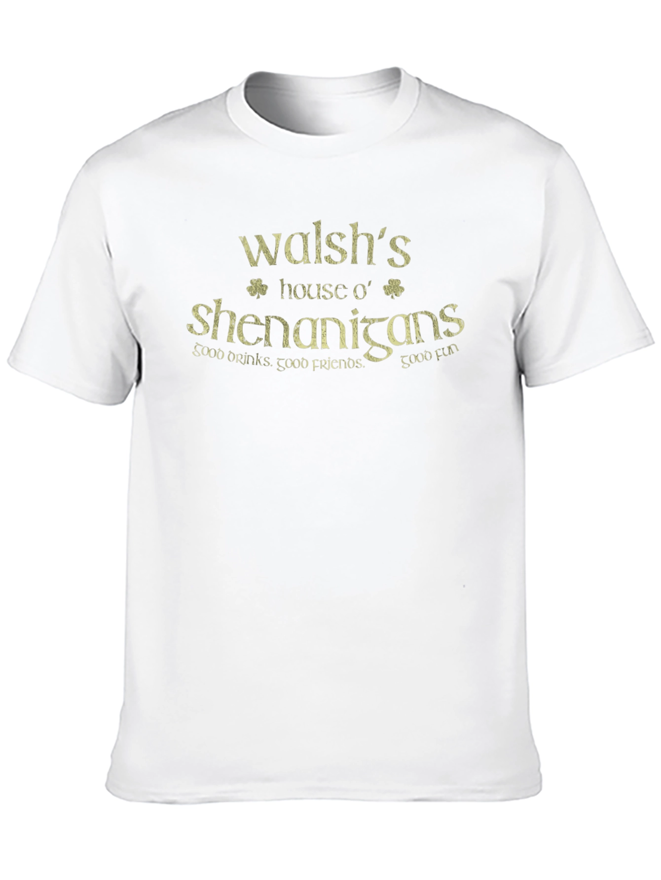 Walshs House o Shenanigans Black T-Shirt
