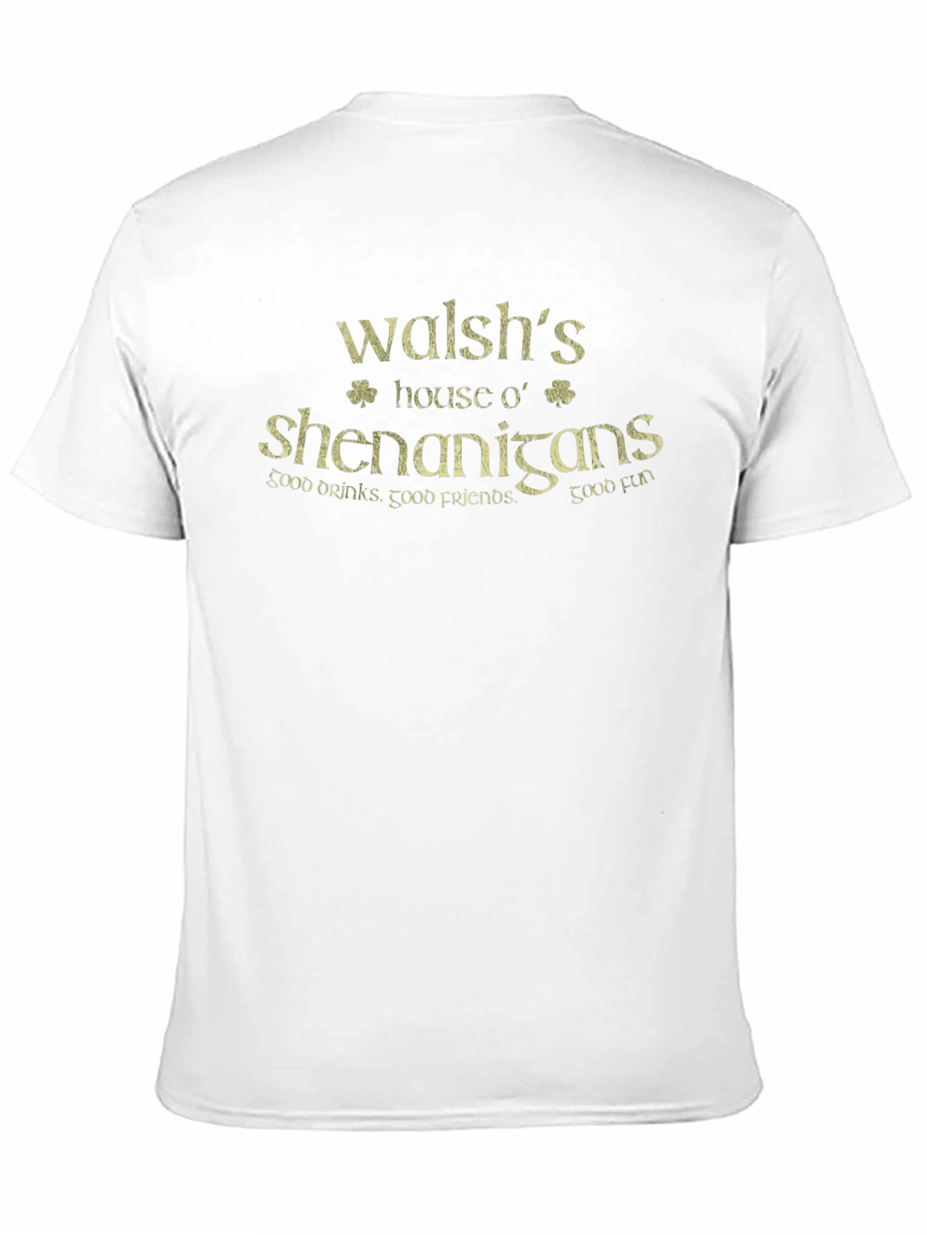 Walshs House o Shenanigans Black T-Shirt