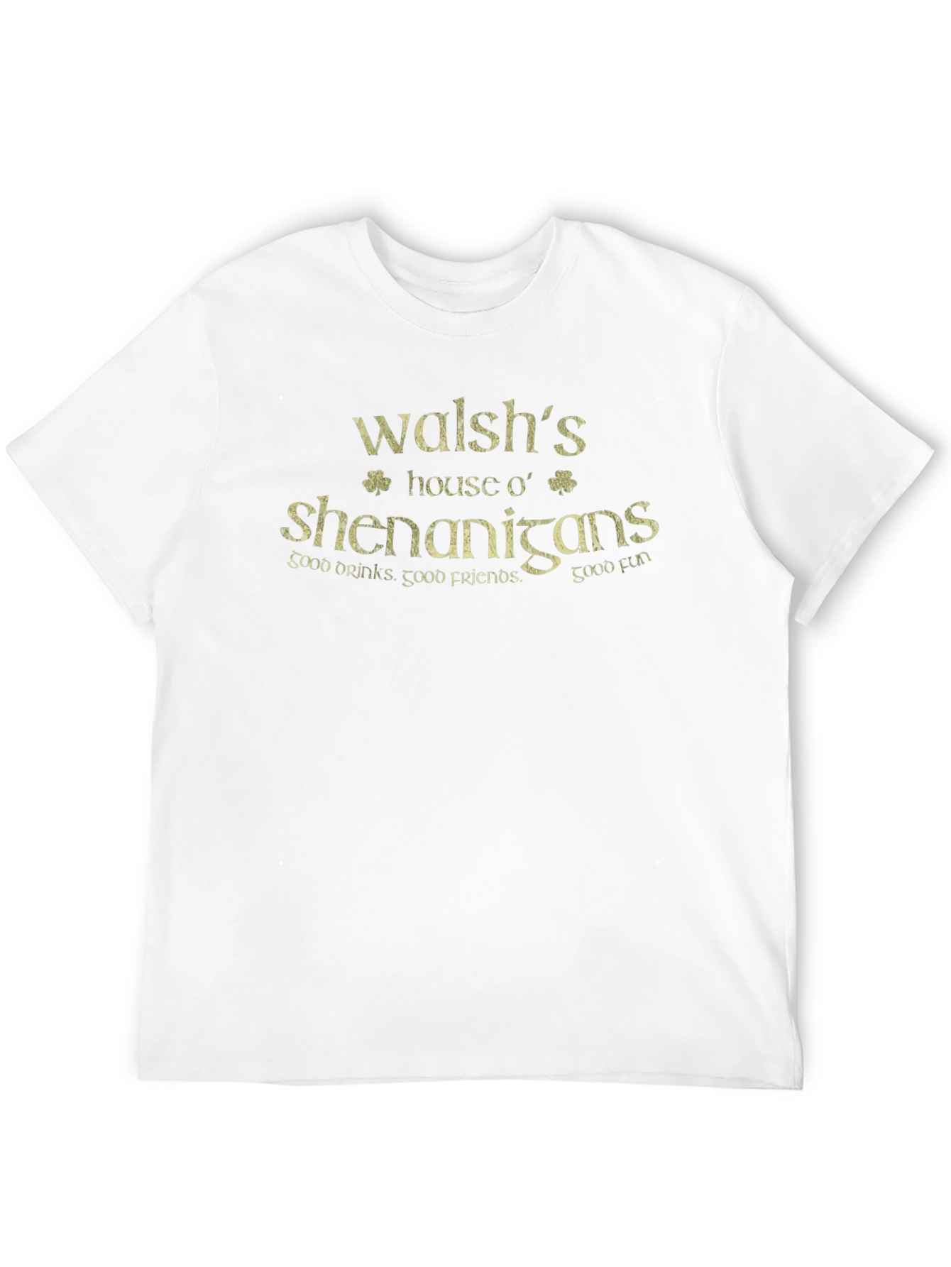 Walshs House o Shenanigans Black T-Shirt