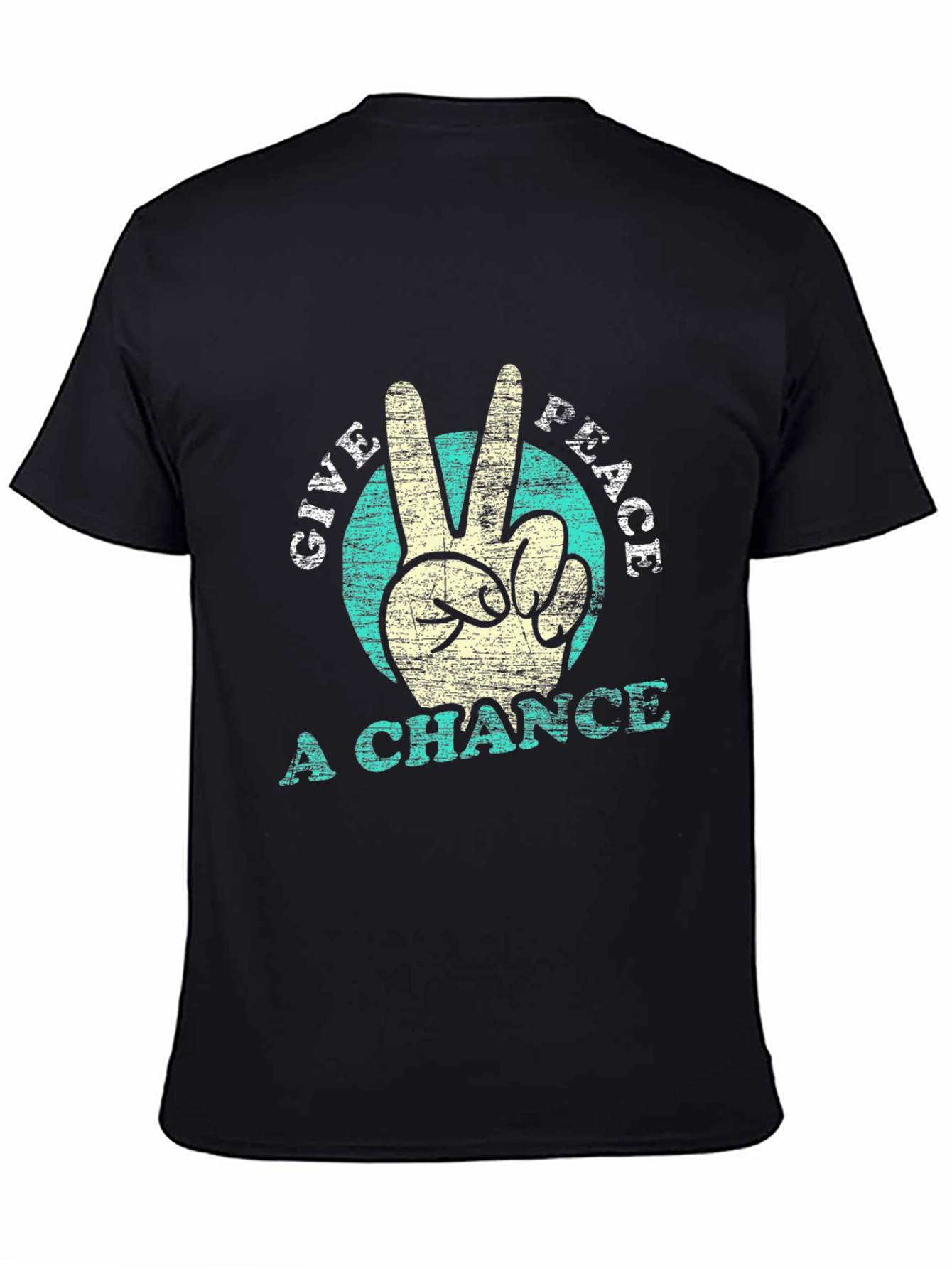 Give Peace a Chance T-Shirt - Retro Style