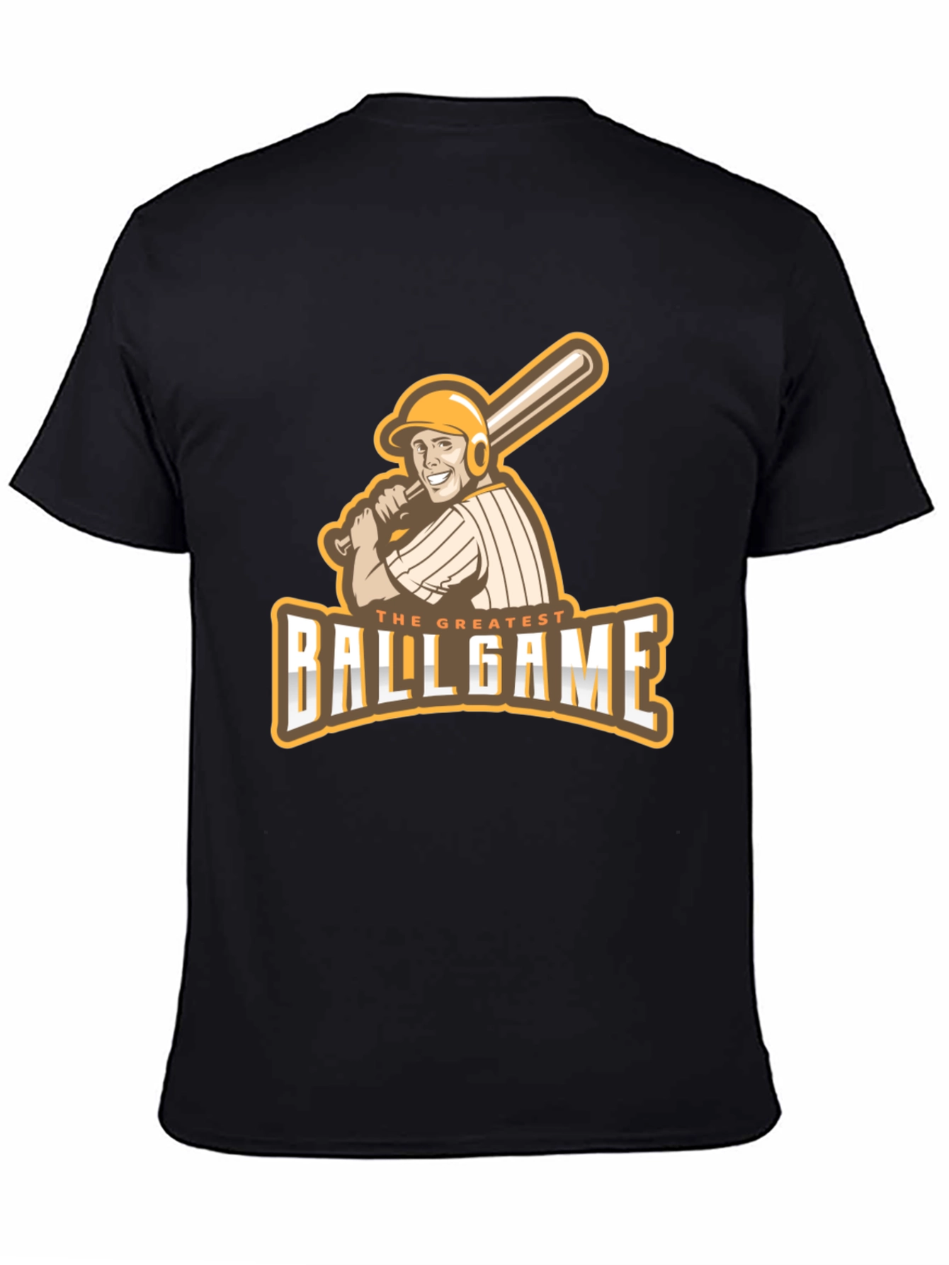 The Greatest Ballgame T-Shirt - Baseball Player Graphic Tee