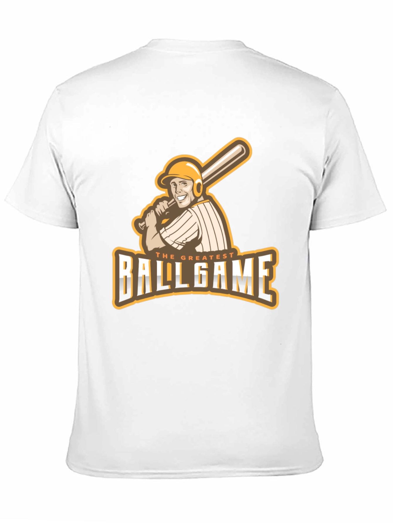 The Greatest Ballgame T-Shirt - Baseball Player Graphic Tee
