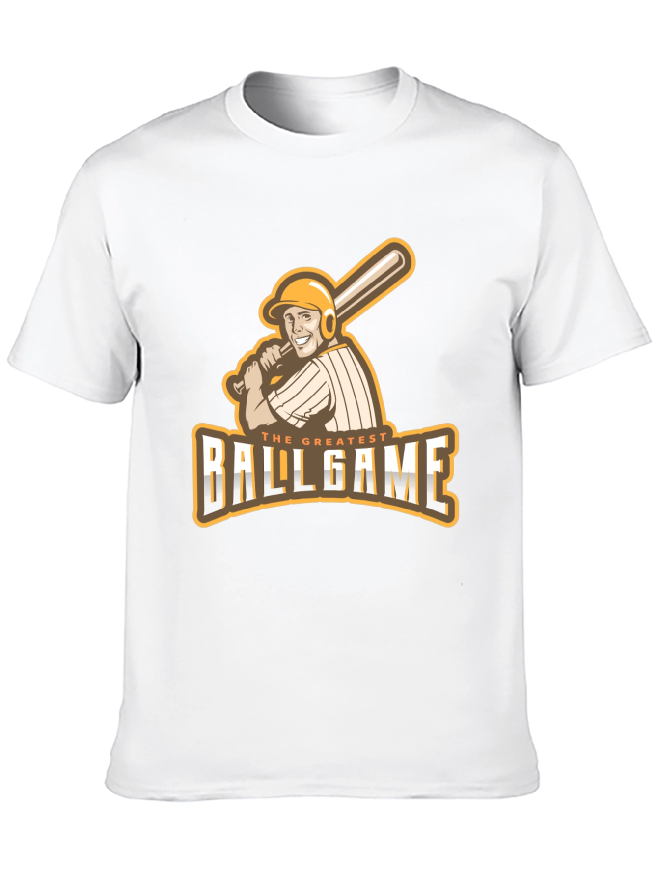 The Greatest Ballgame T-Shirt - Baseball Player Graphic Tee