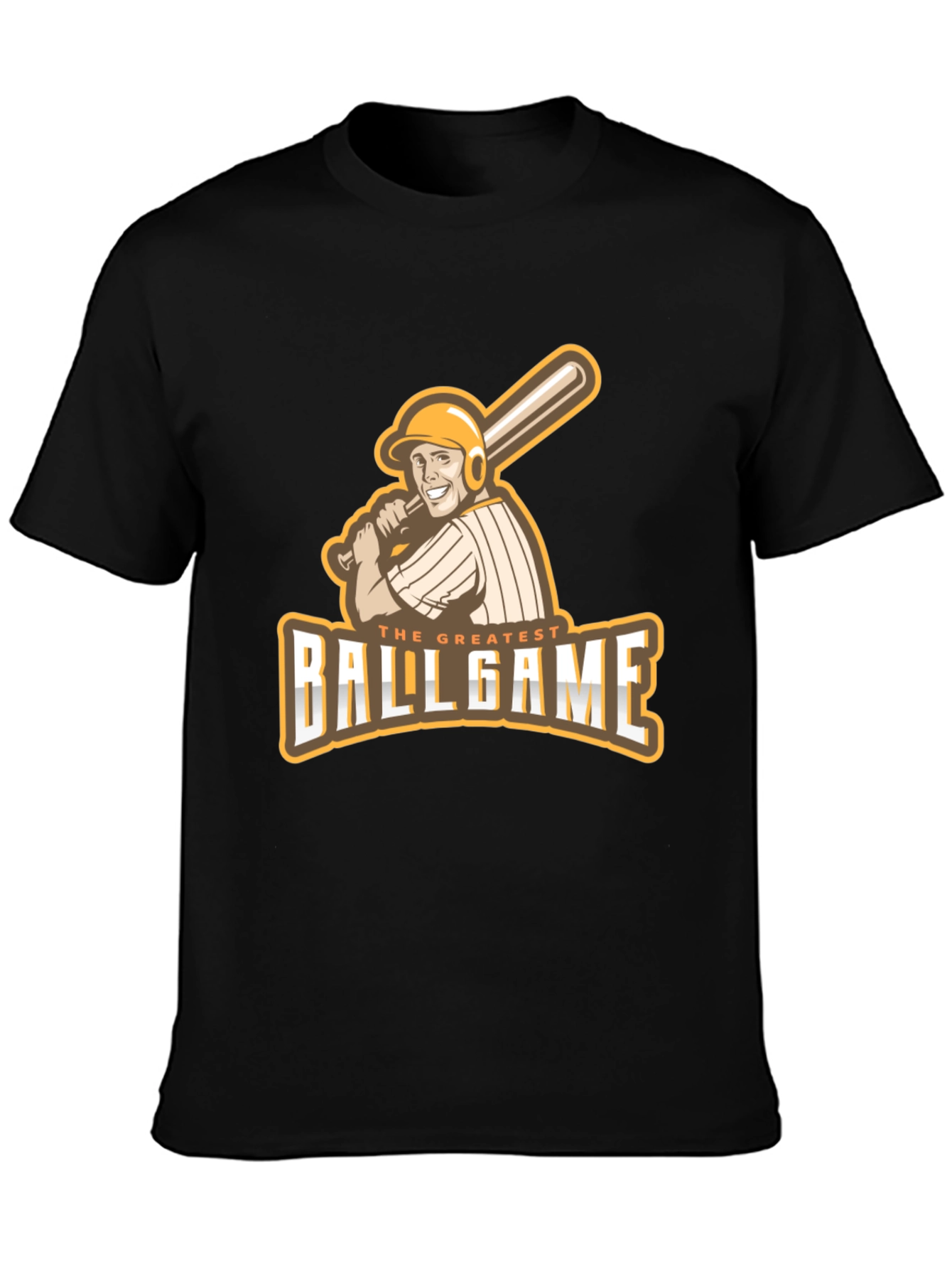 The Greatest Ballgame T-Shirt - Baseball Player Graphic Tee
