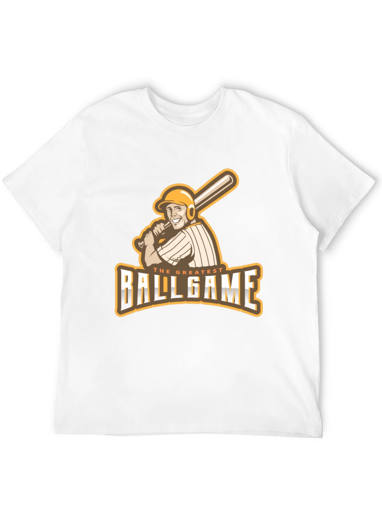 The Greatest Ballgame T-Shirt - Baseball Player Graphic Tee