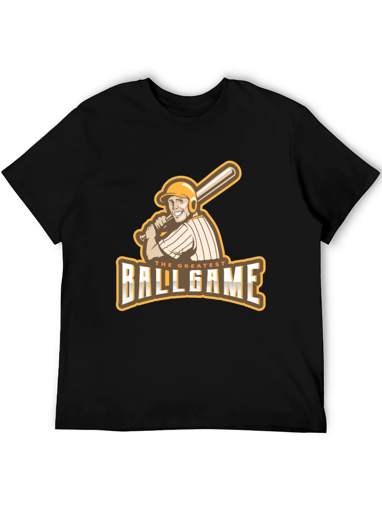 The Greatest Ballgame T-Shirt - Baseball Player Graphic Tee