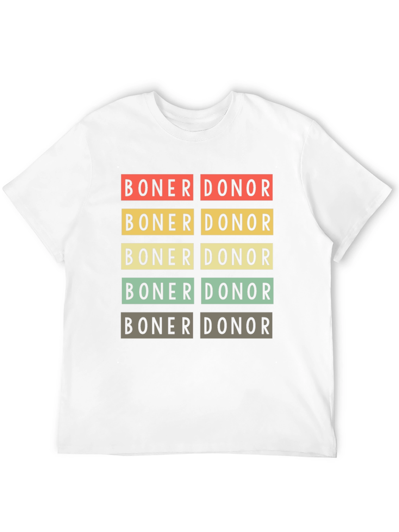Boner Donor Graphic Tee - Bold Statement Shirt