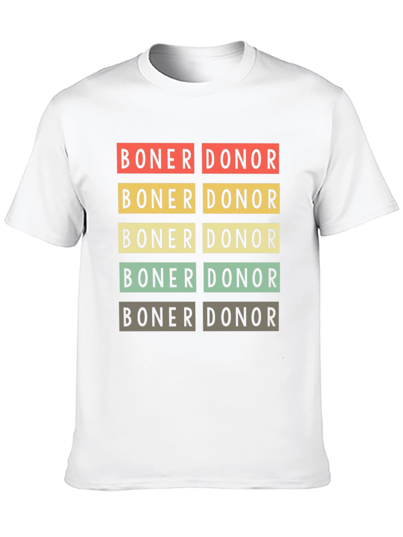 Boner Donor Graphic Tee - Bold Statement Shirt