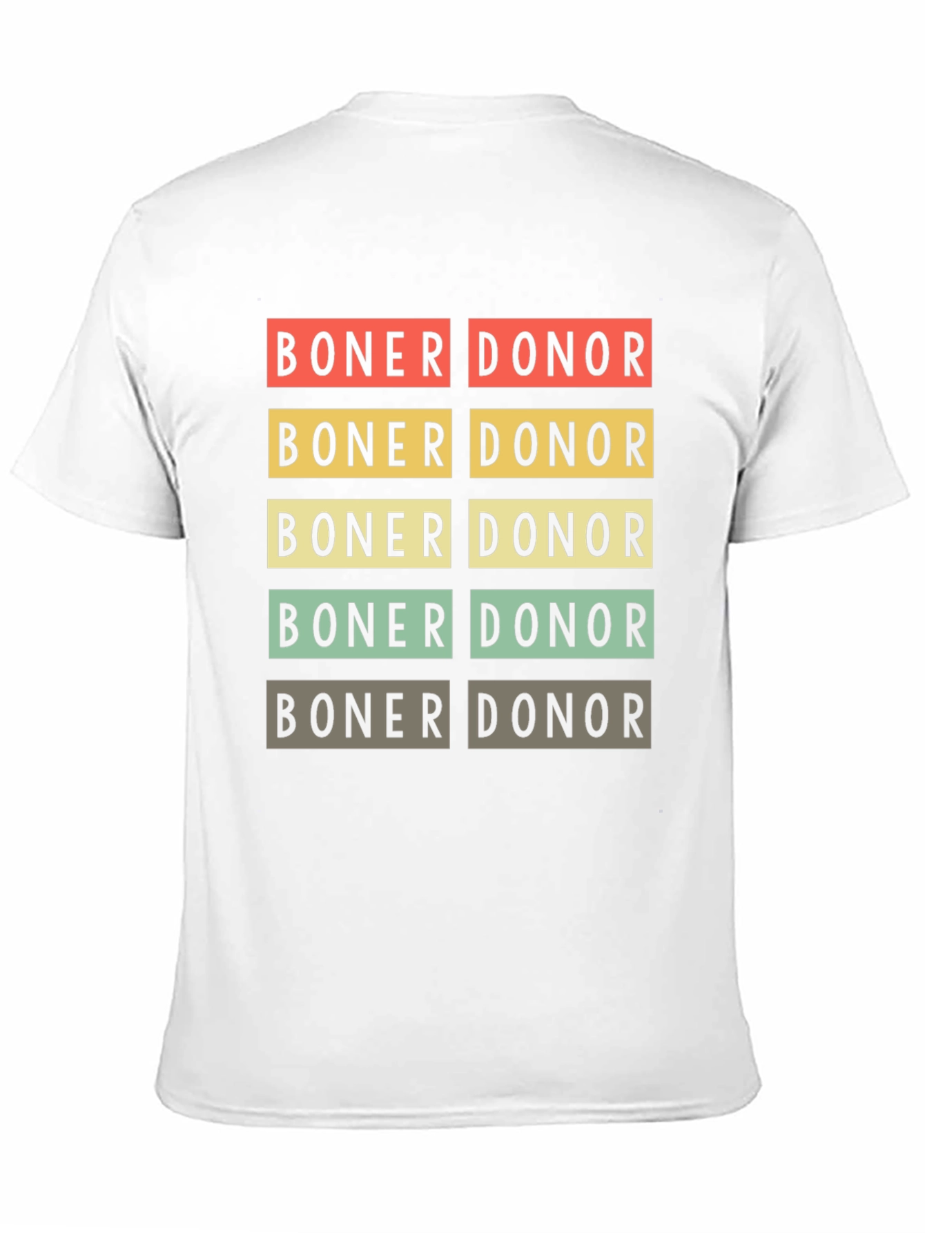 Boner Donor Graphic Tee - Bold Statement Shirt