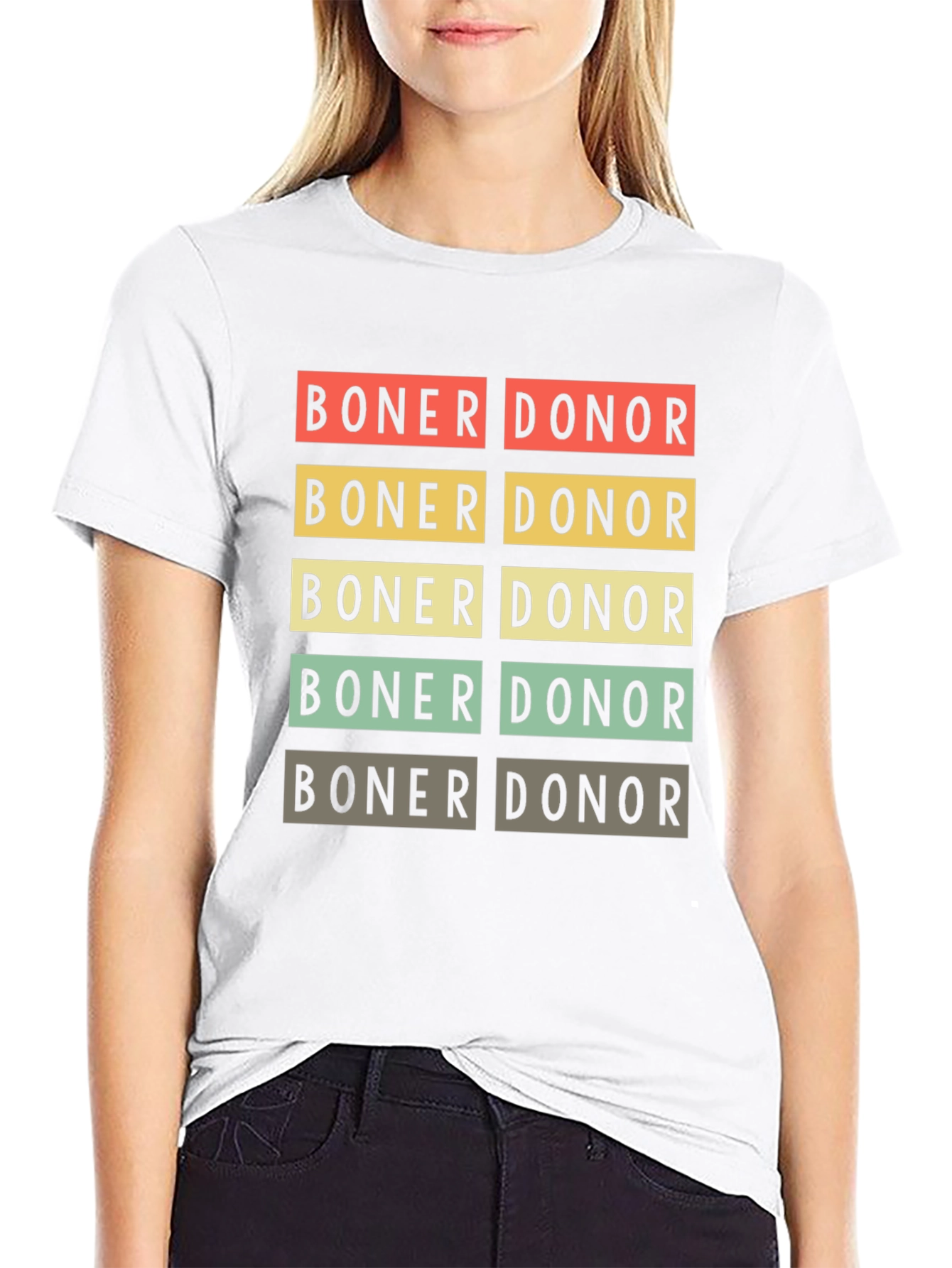 Boner Donor Graphic Tee - Bold Statement Shirt