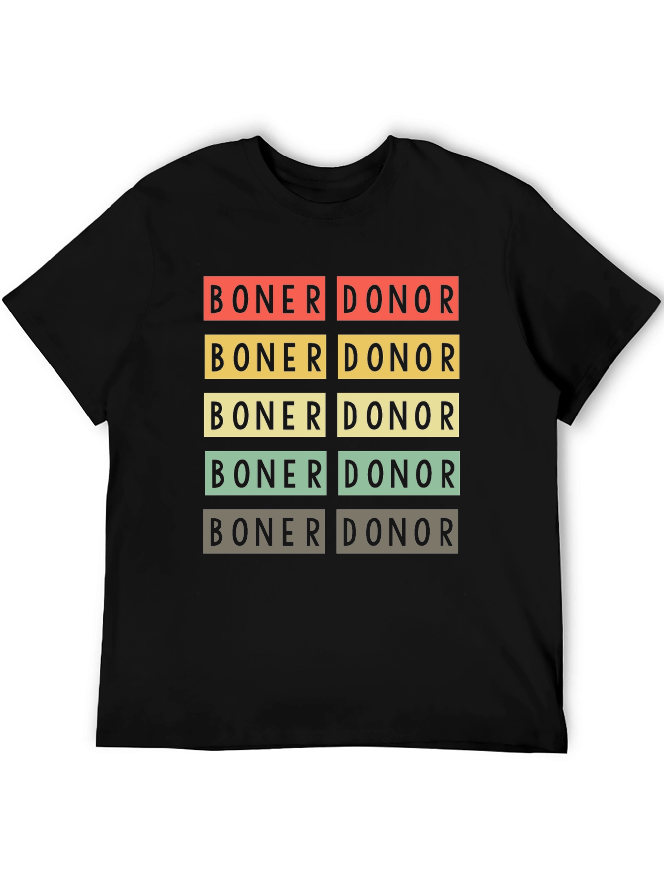 Boner Donor Graphic Tee - Bold Statement Shirt