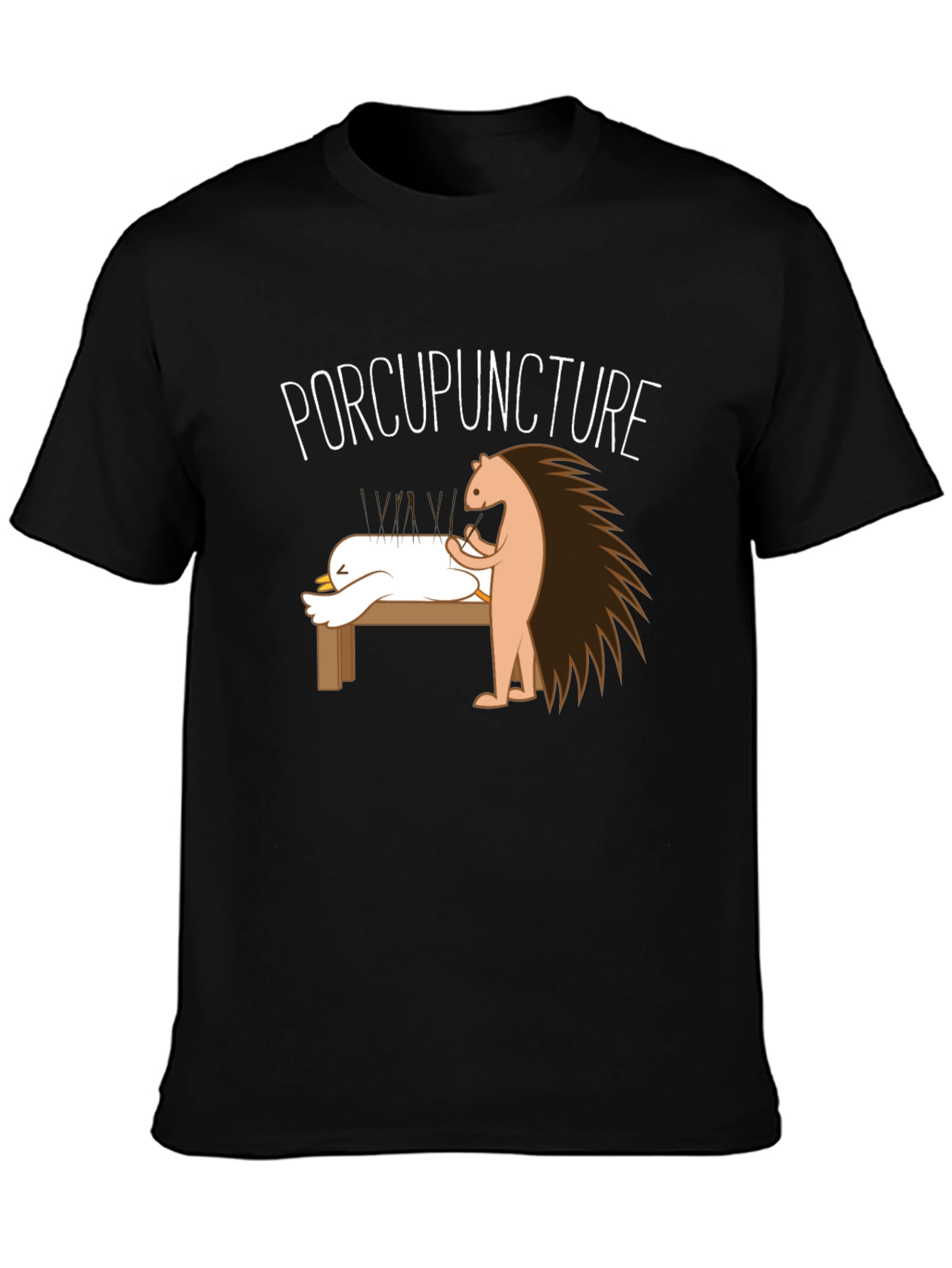 Porcupuncture Graphic T-Shirt