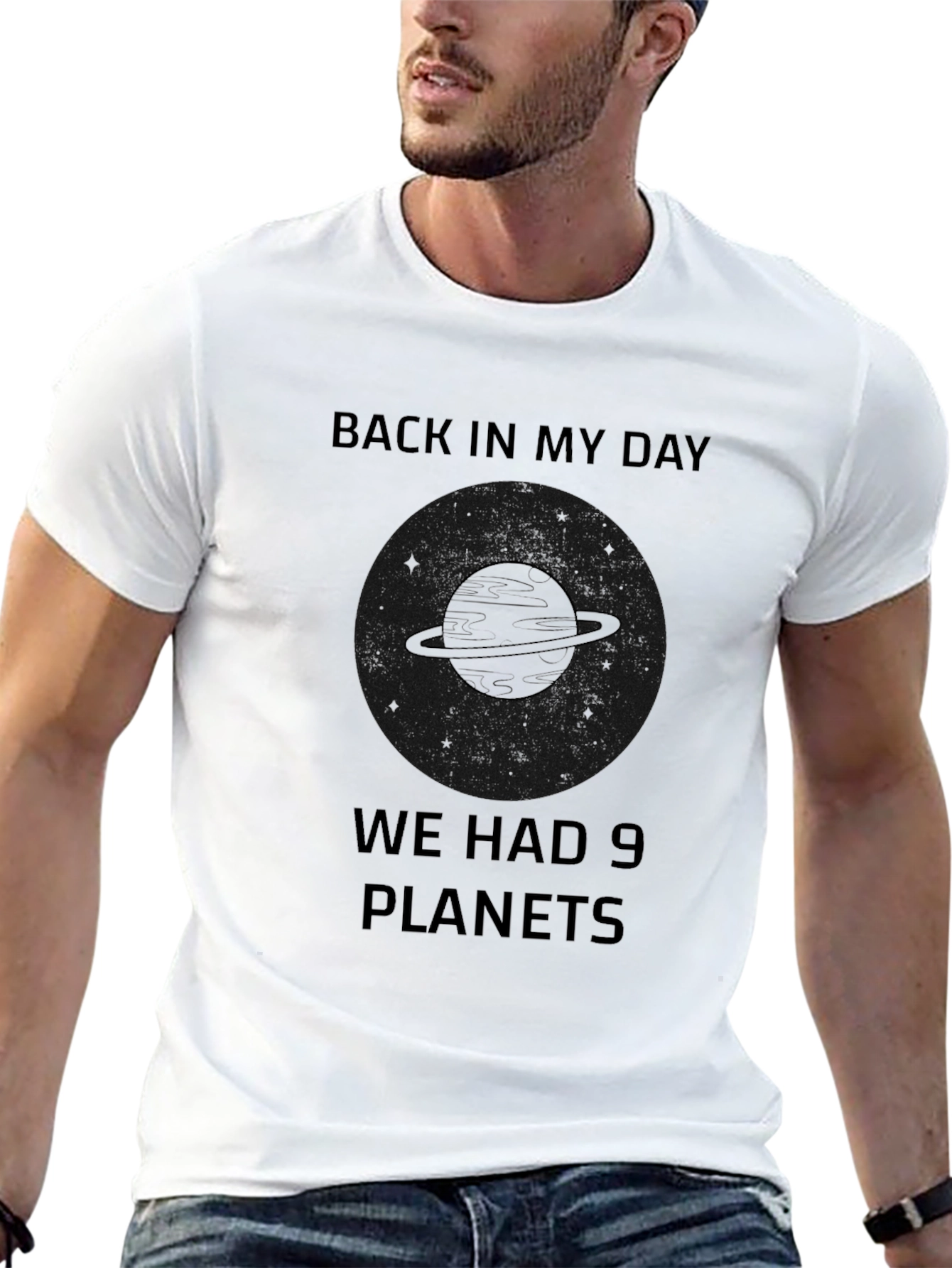 Back In My Day 9 Planets T-Shirt