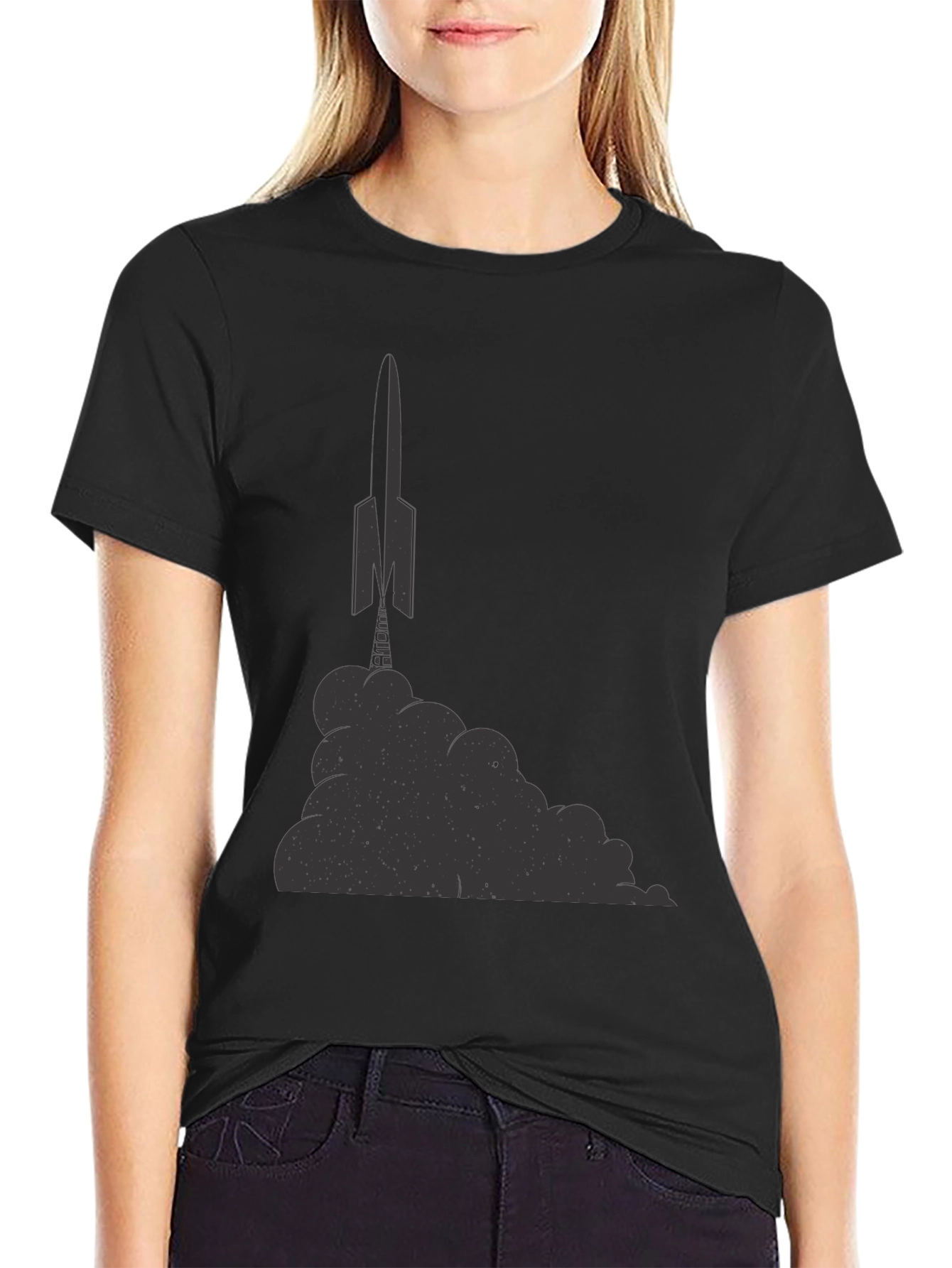 Rocket Launch Graphic Tee - Soft Cotton T-Shirt