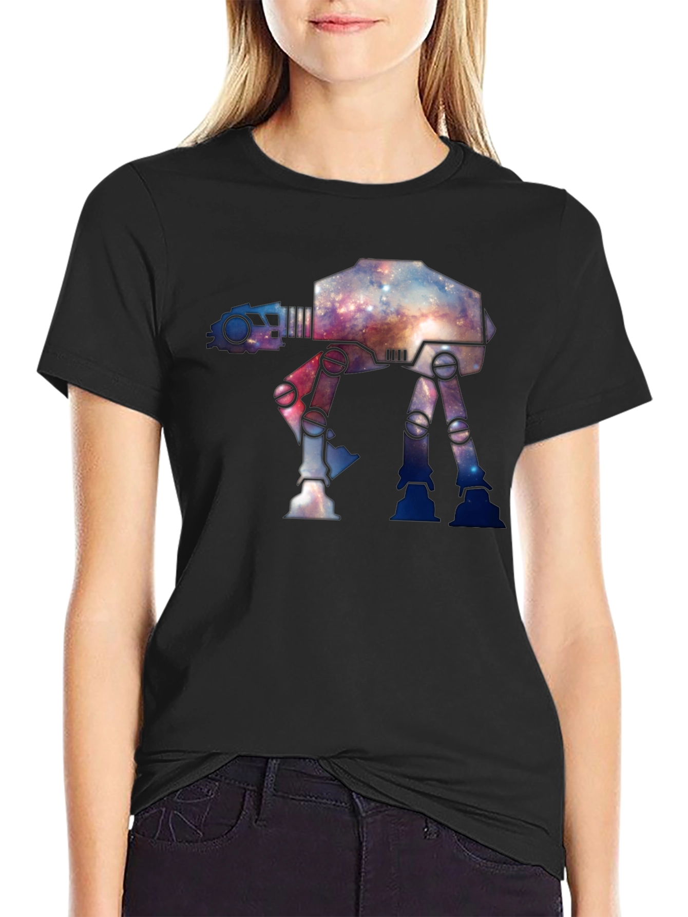 AT-AT Walker Galaxy Fill T-Shirt