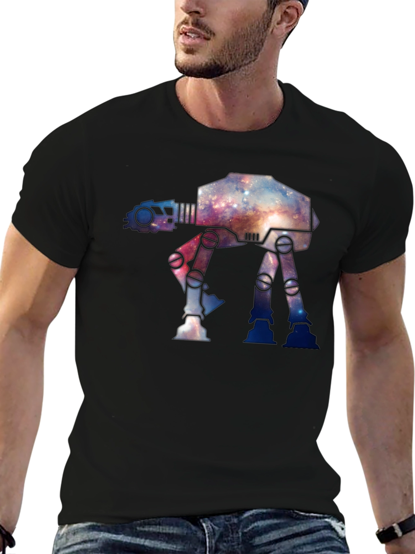 AT-AT Walker Galaxy Fill T-Shirt