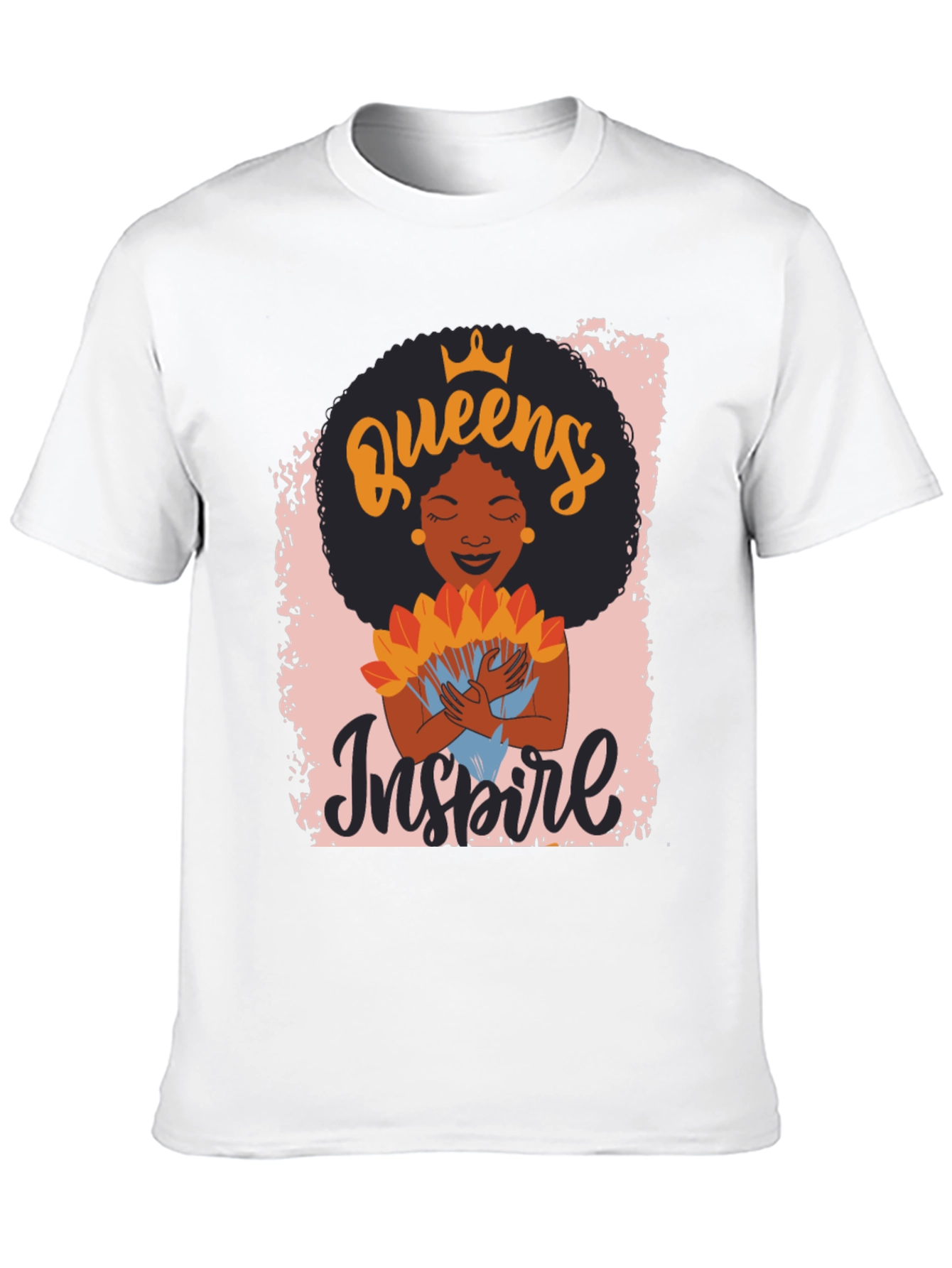 Queens Inspire Black T-Shirt