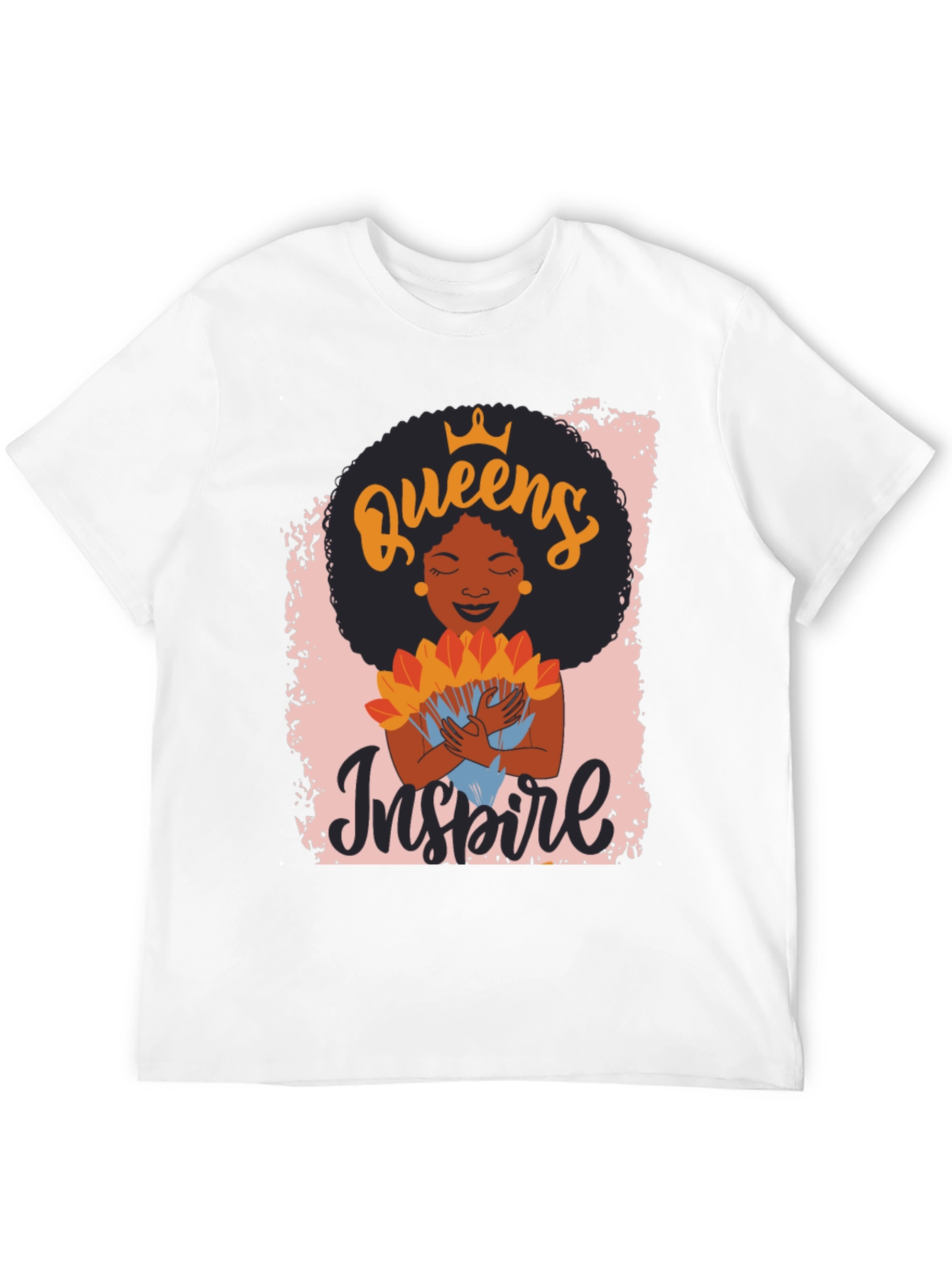 Queens Inspire Black T-Shirt