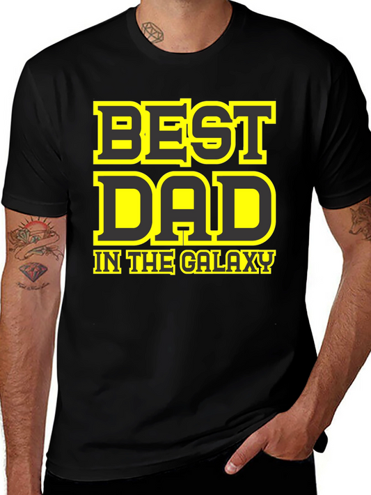 Best Dad in the Galaxy T-Shirt