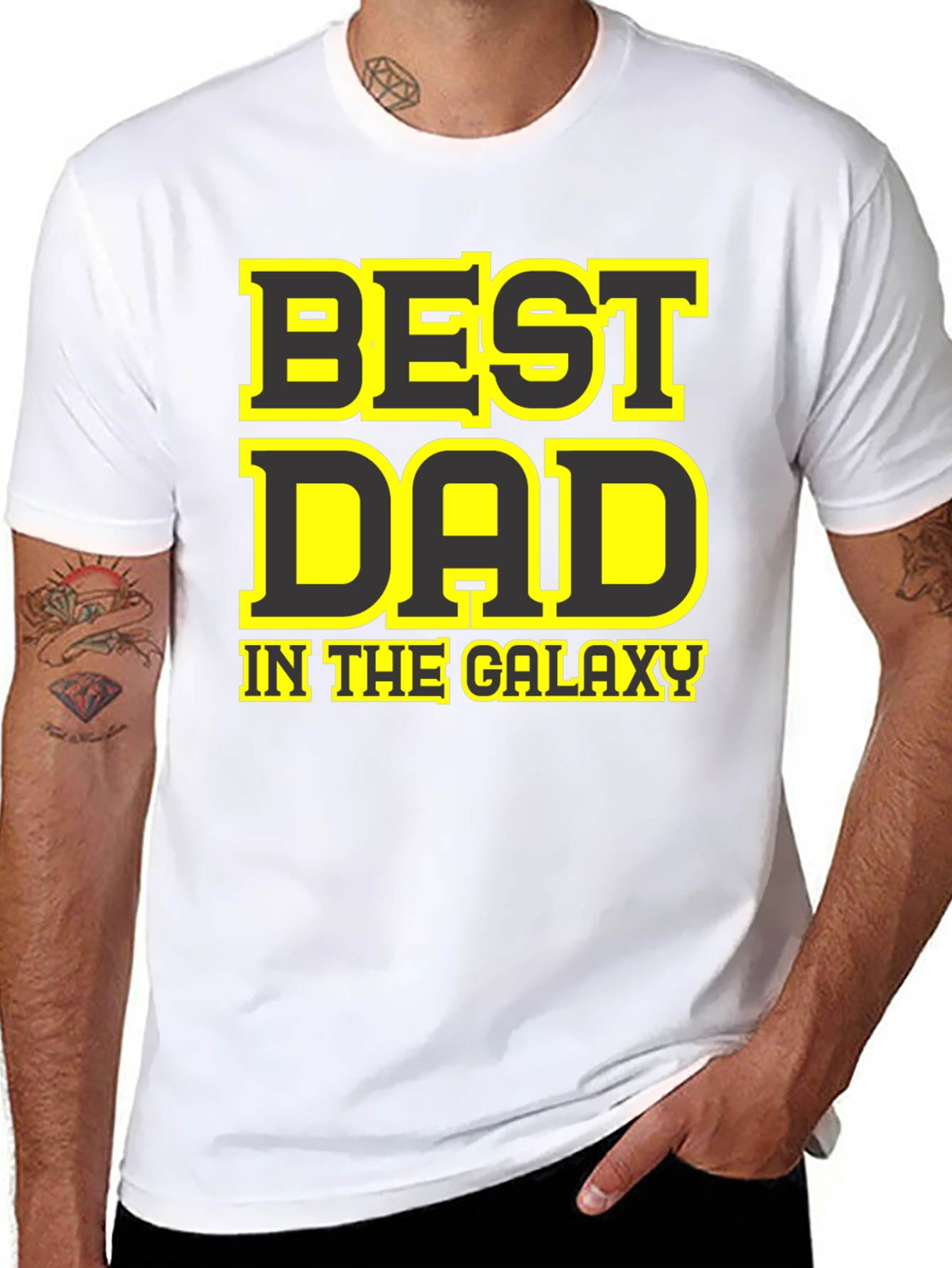 Best Dad in the Galaxy T-Shirt