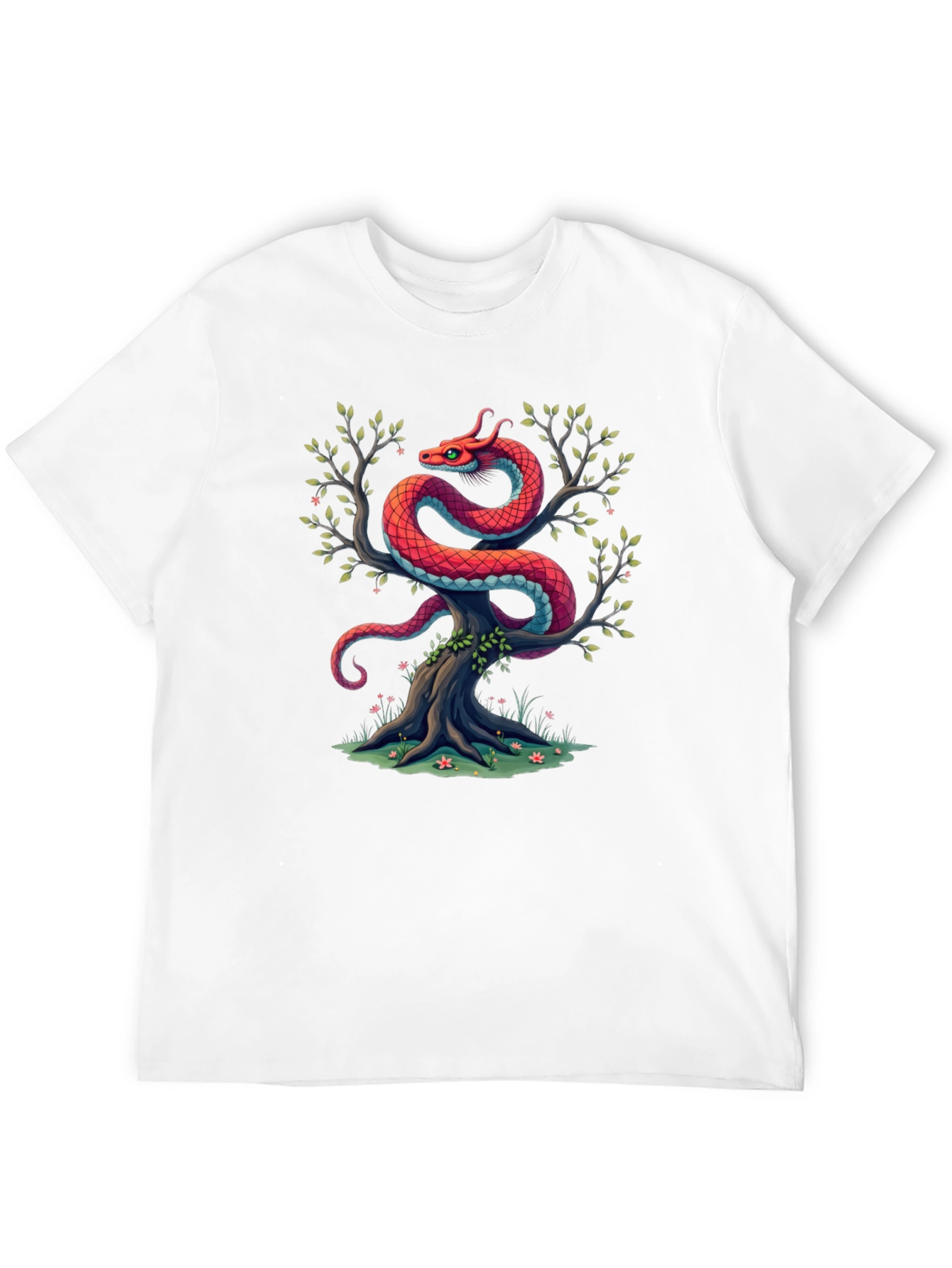 Dragon Tree Graphic Tee - Black