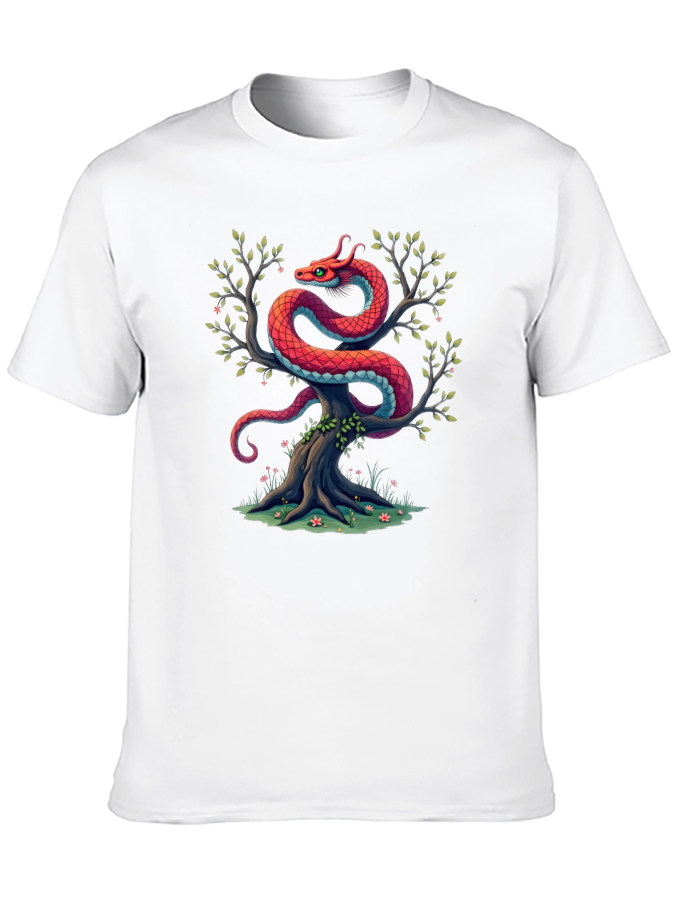 Dragon Tree Graphic Tee - Black