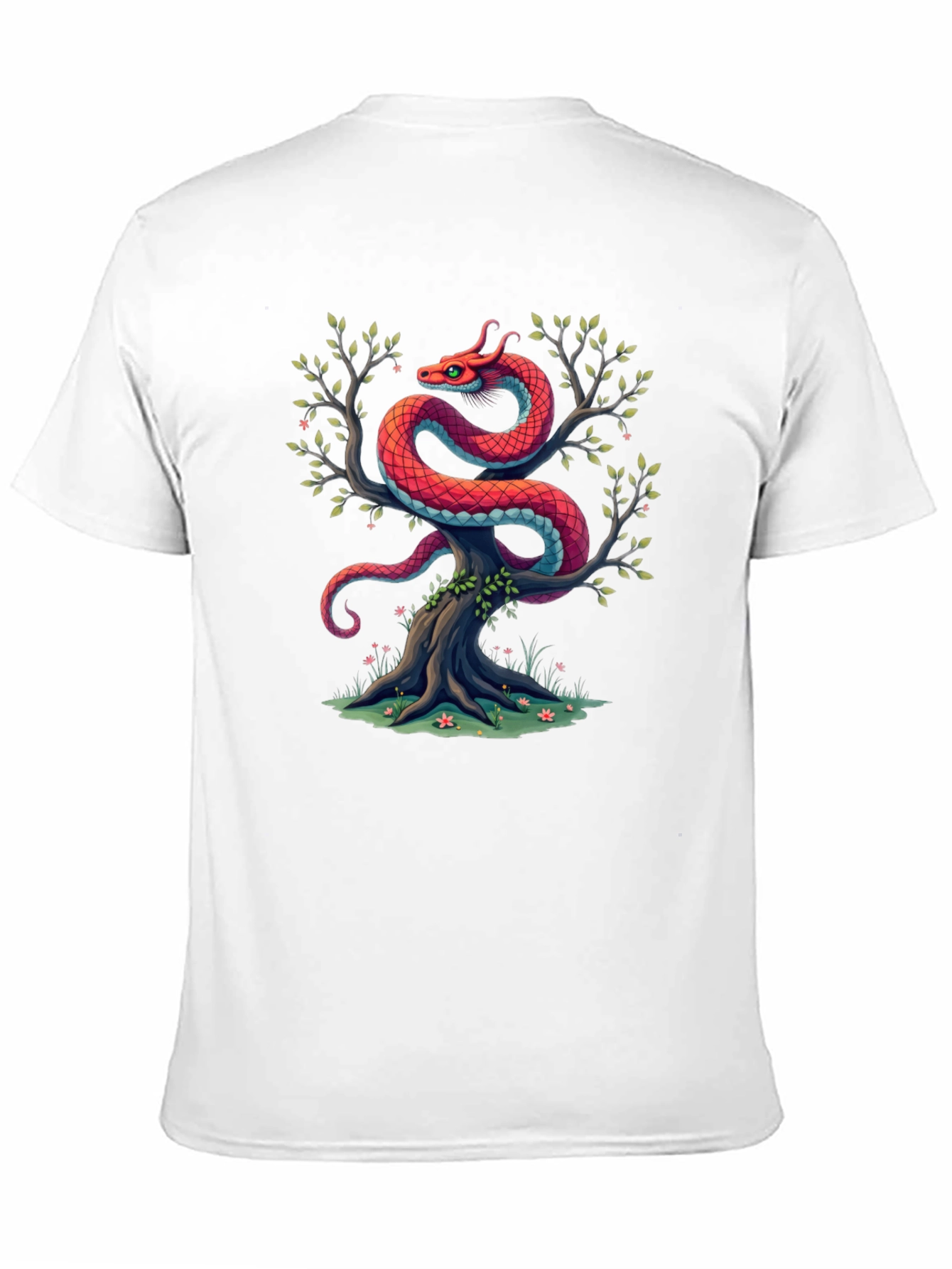Dragon Tree Graphic Tee - Black