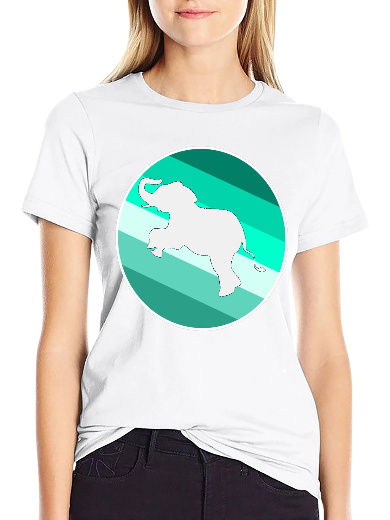 Elephant Graphic Tee - Fun & Stylish Design