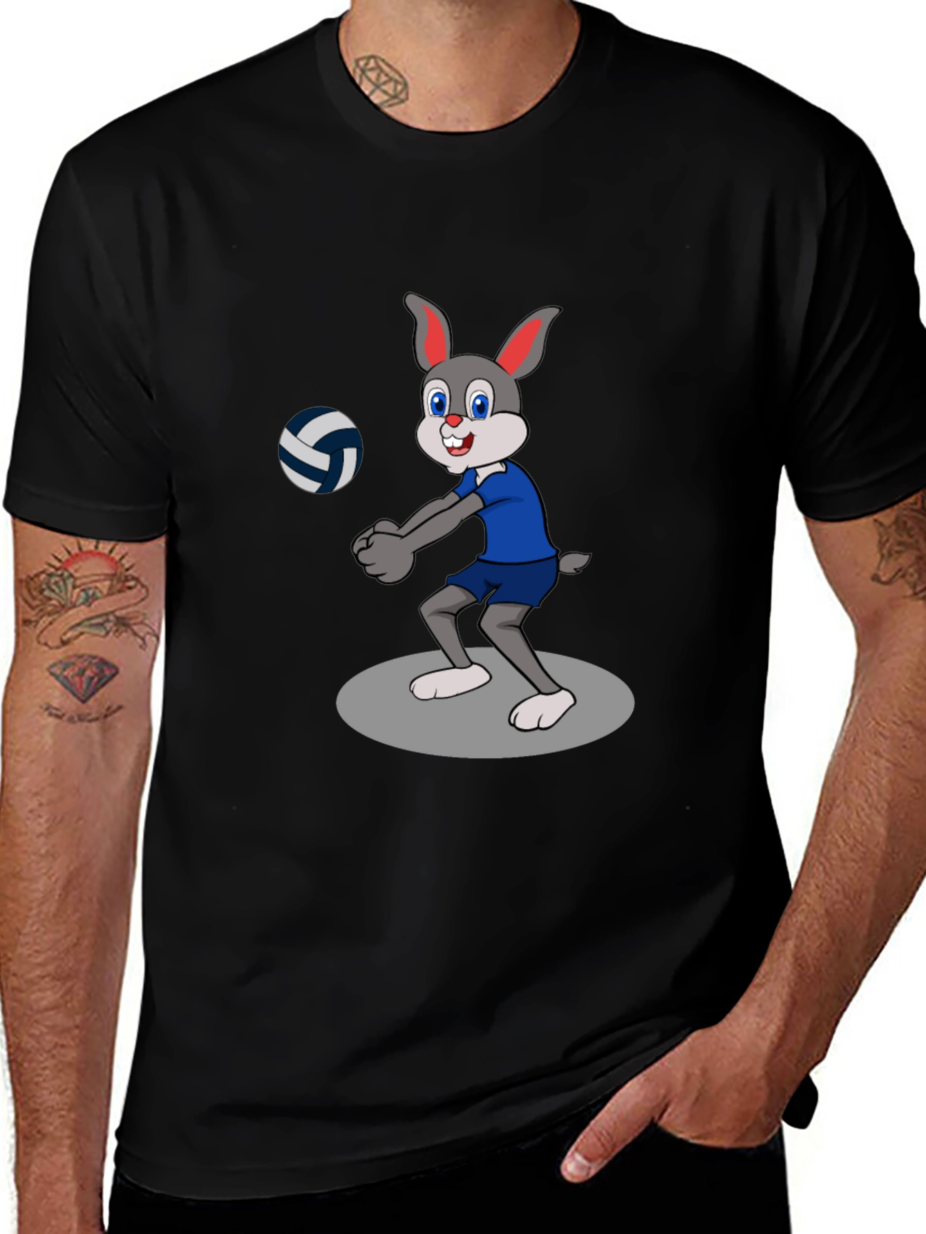 Bunny Volleyball T-Shirt