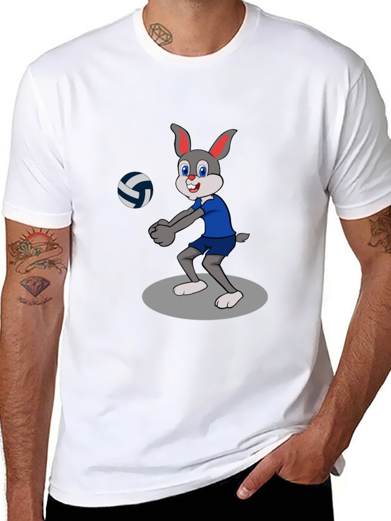 Bunny Volleyball T-Shirt