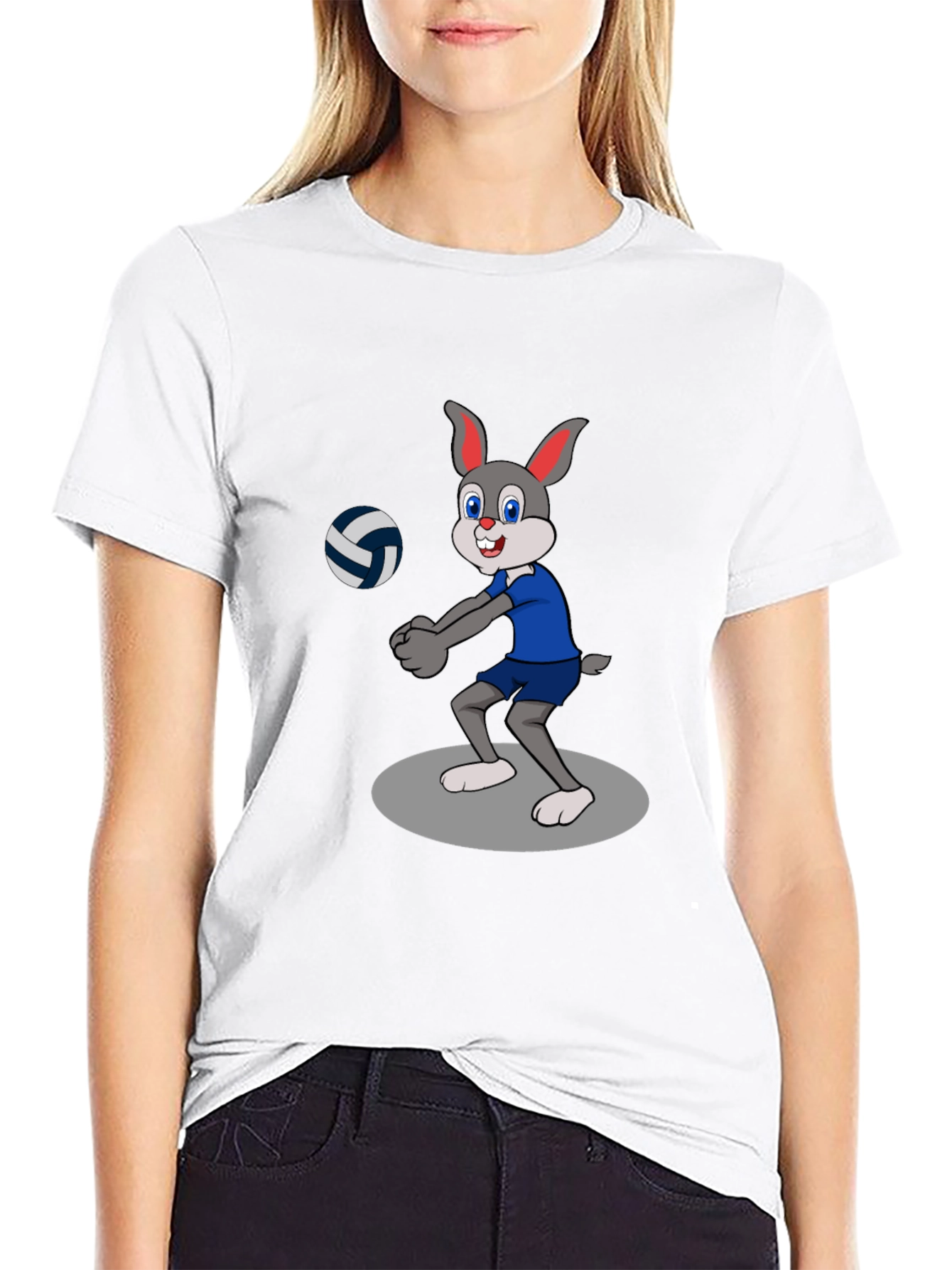 Bunny Volleyball T-Shirt