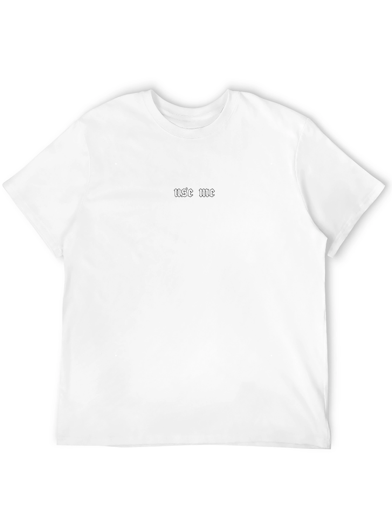 Use Me Graphic Tee - Minimalist Style