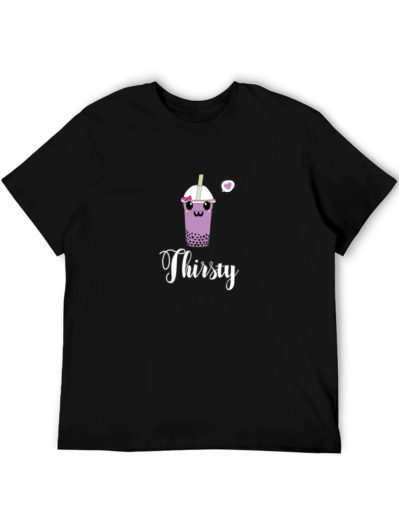 Thirsty Boba Kawaii Graphic Tee